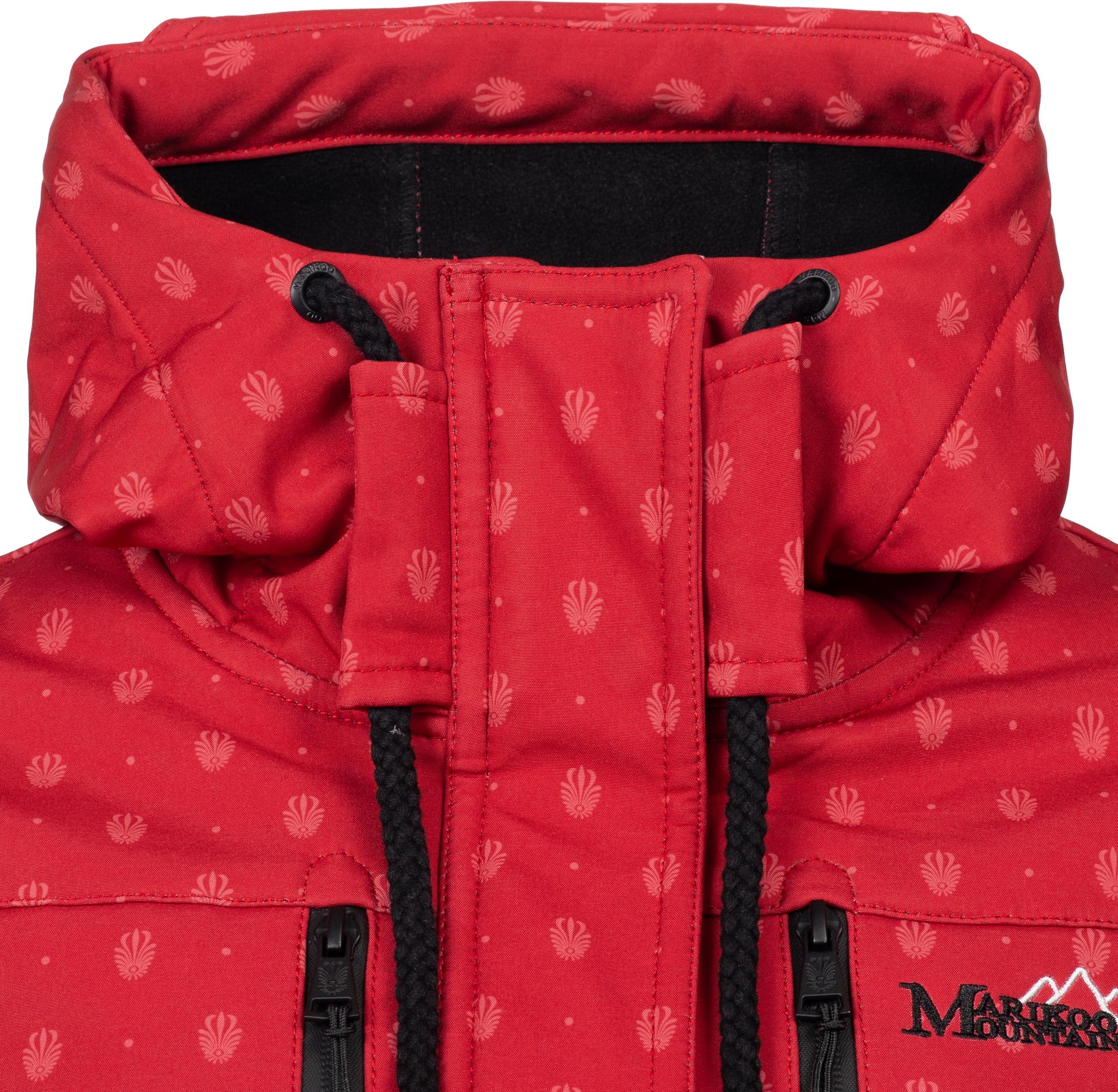 Marikoo Funktionsmantel »Zimtzicke«, Wasserdichter Softshell Parka mit Kapuze
