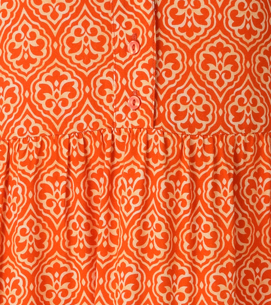 Aniston Casual Dress Orange Size 48 3