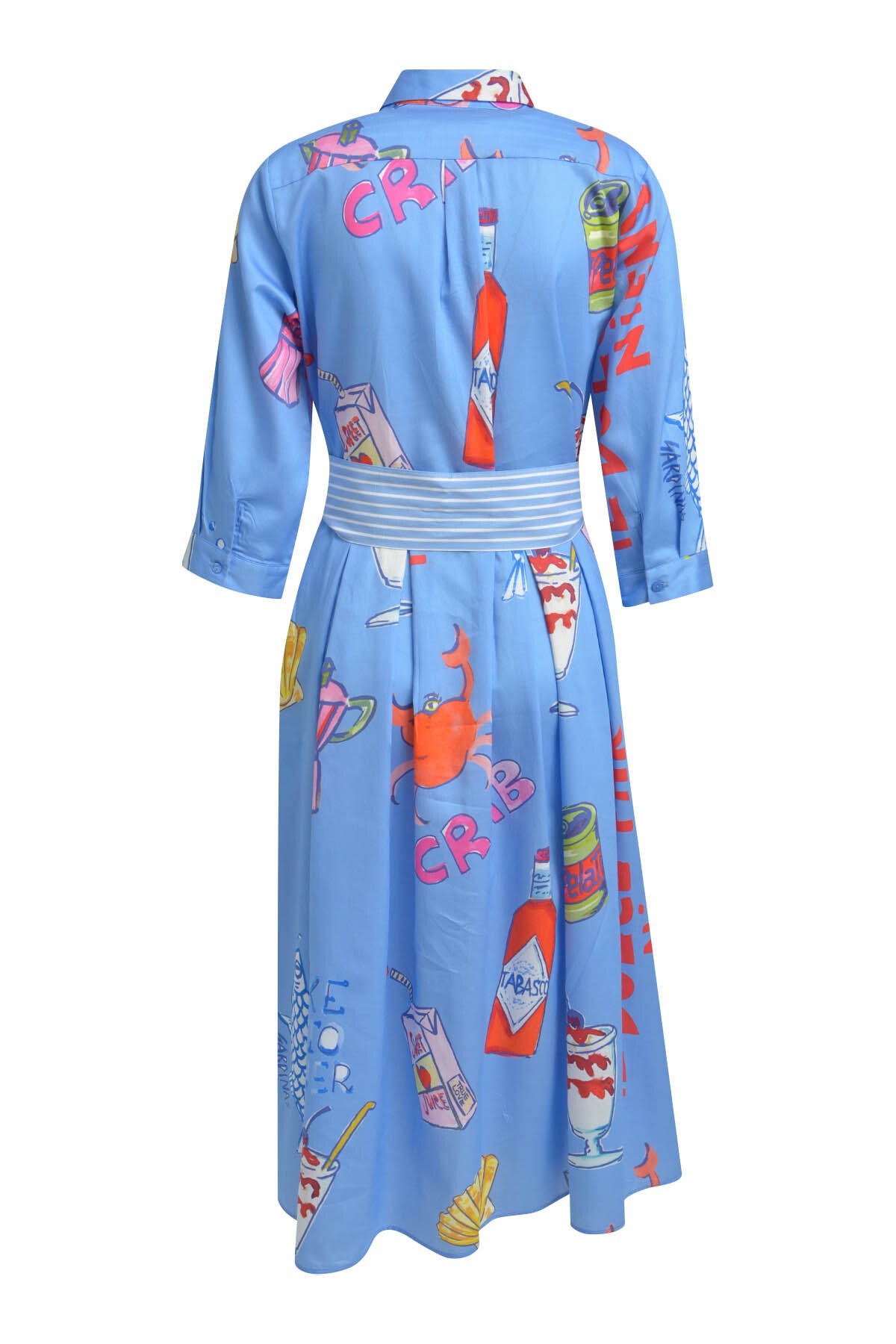 Milano Italy Sommerkleid Eingrifftaschen mit Taschen