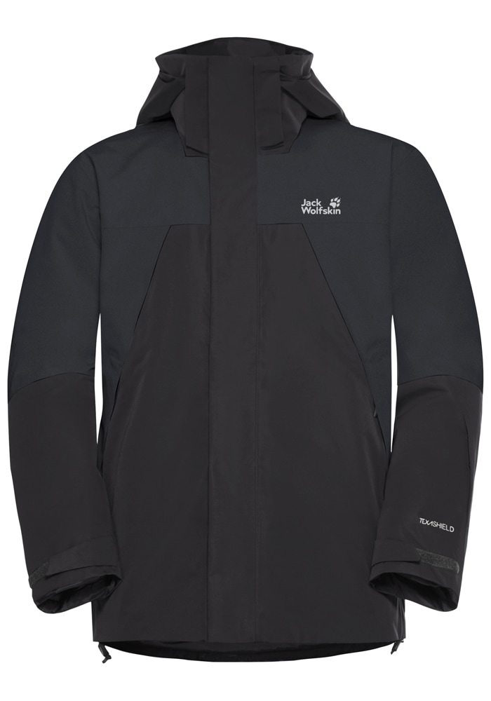 Jack Wolfskin Skijacke »FLOWLINE 2L INS JKT M«, mit Kapuze