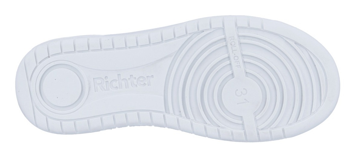 Richter Sneaker »1893 WMS: mittel«, Schnürschuh im cleanen Look, Größenschablone zum Download