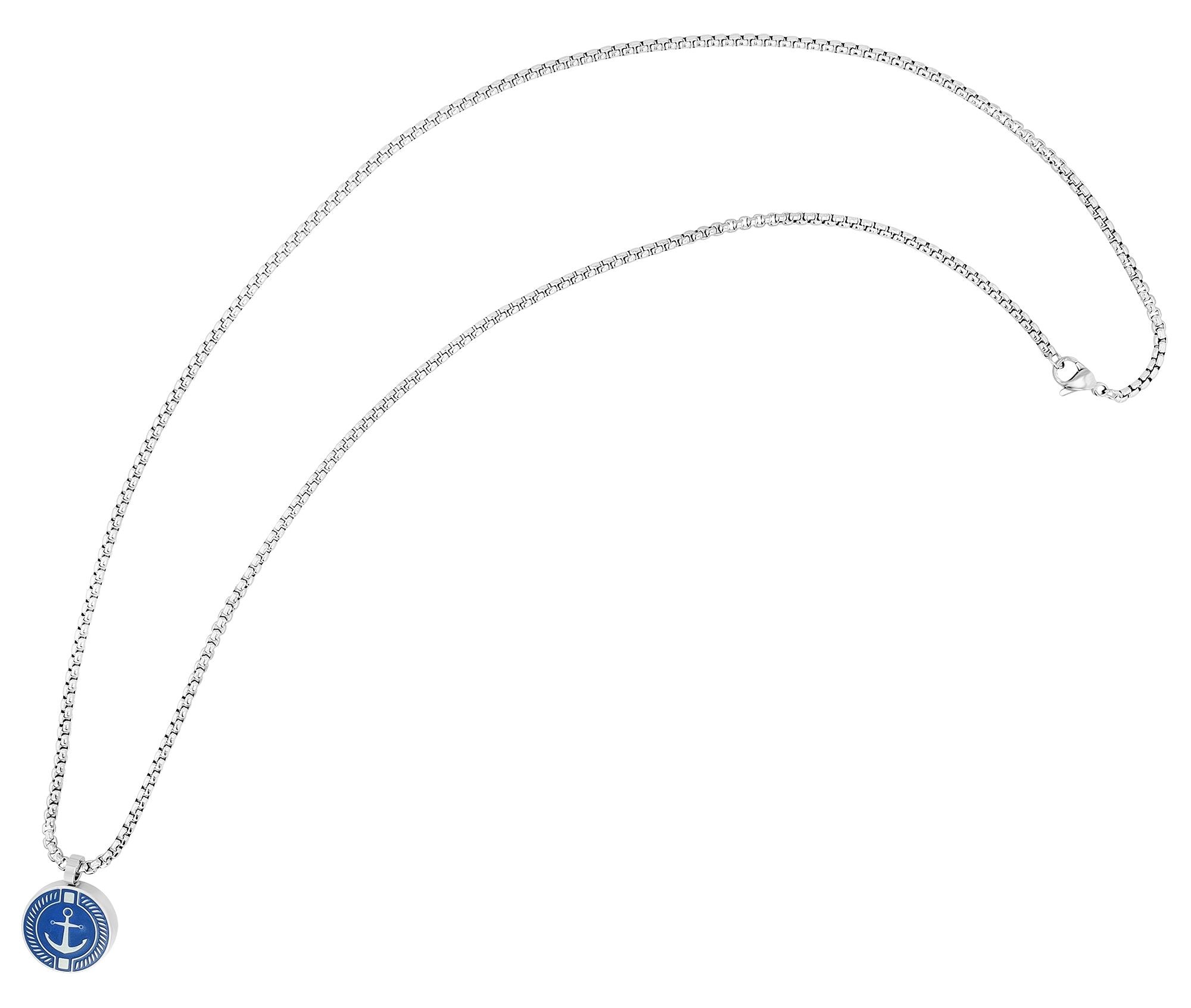 Adelia´s Gliederkette »Unisex Halskette – Venezianerkette aus Edelstahl 60 cm« Zum Verschenken – ideal zum Muttertag