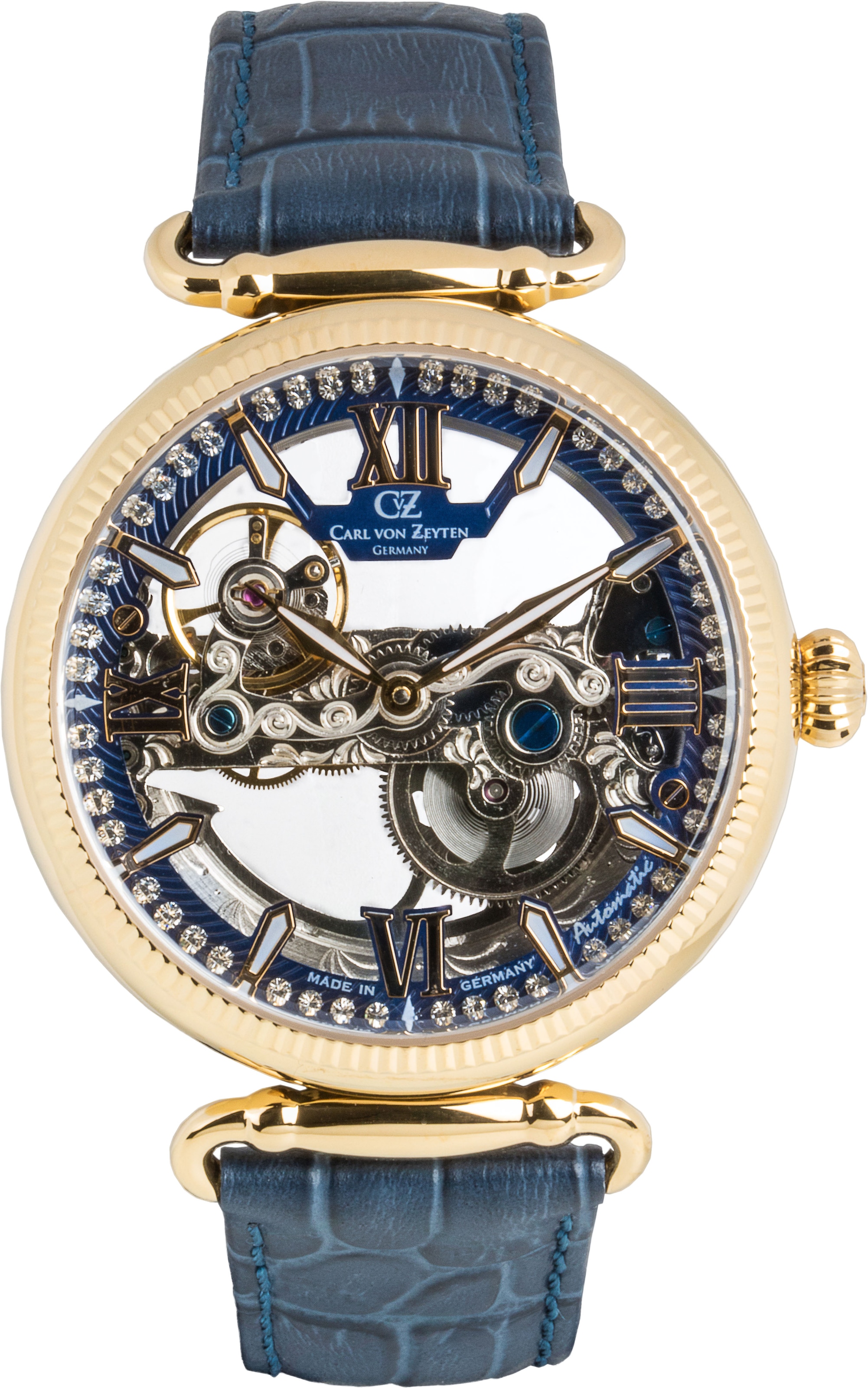 Carl von Zeyten Automatikuhr »Häusern«, Armbanduhr, mechanische Uhr, Damenuhr, Made in Germany
