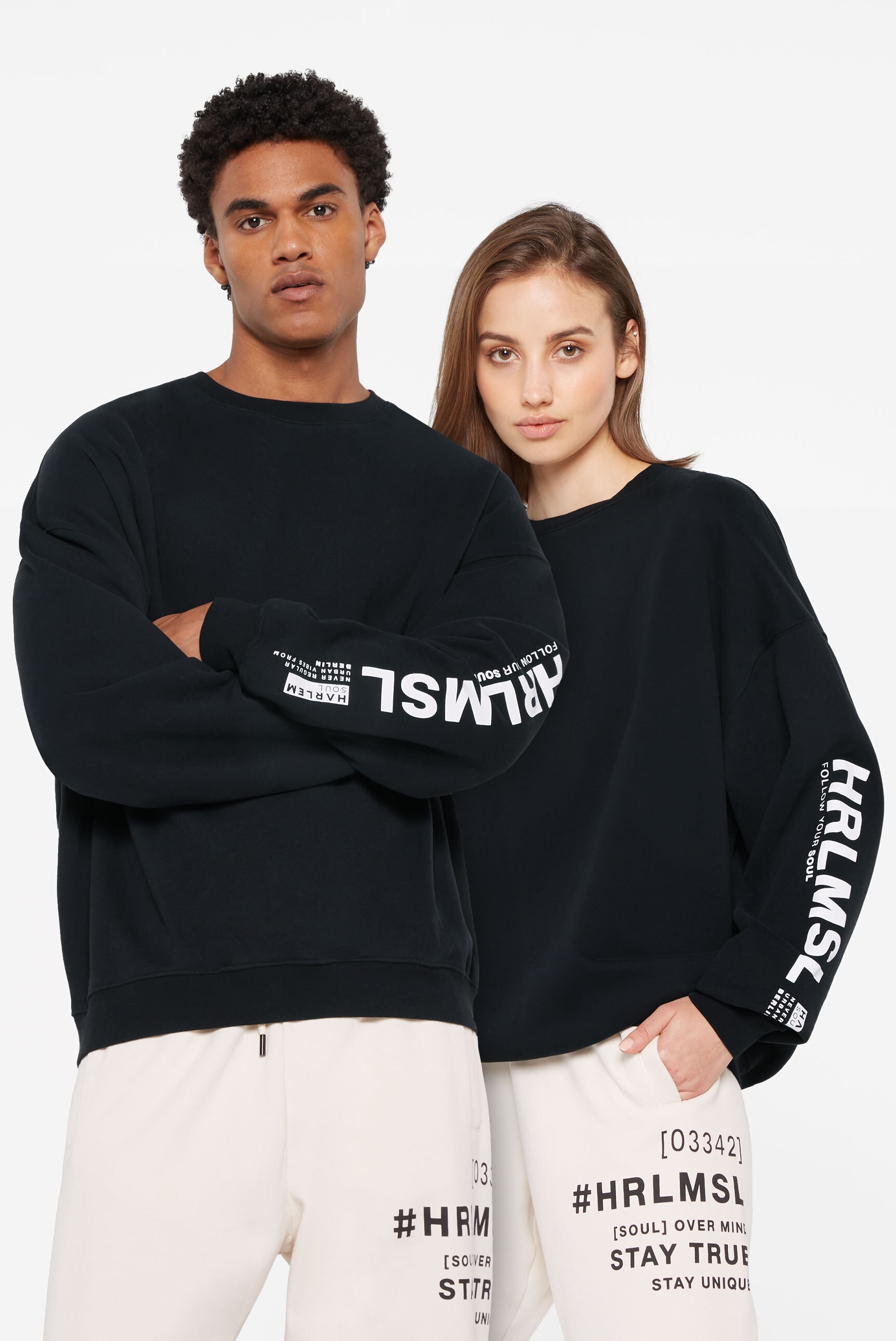 Sweater, mit Lettering