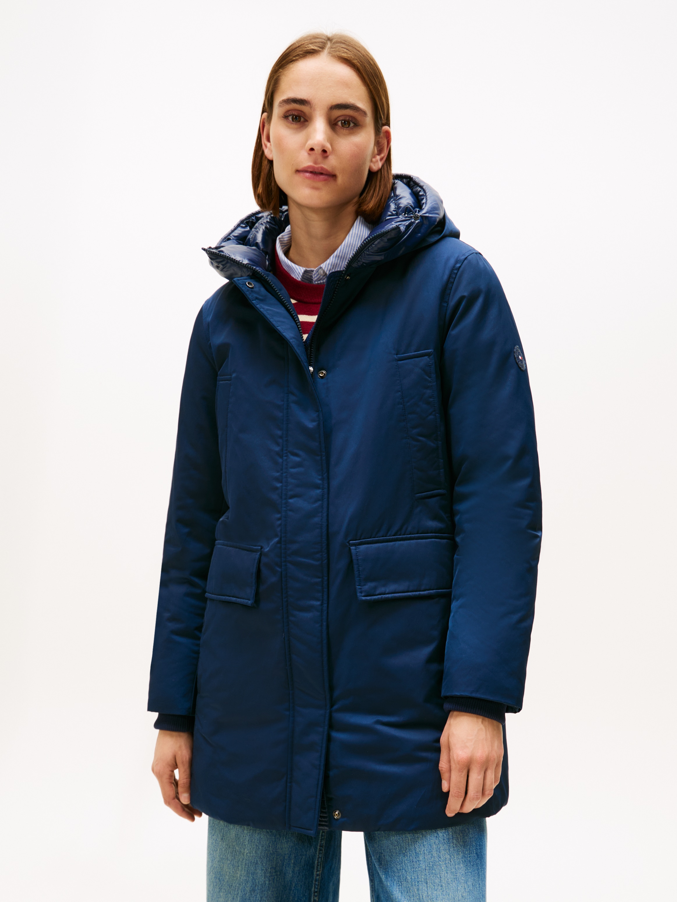 Tommy Hilfiger Wintermantel "PADDED NYLON REG PARKA" günstig online kaufen