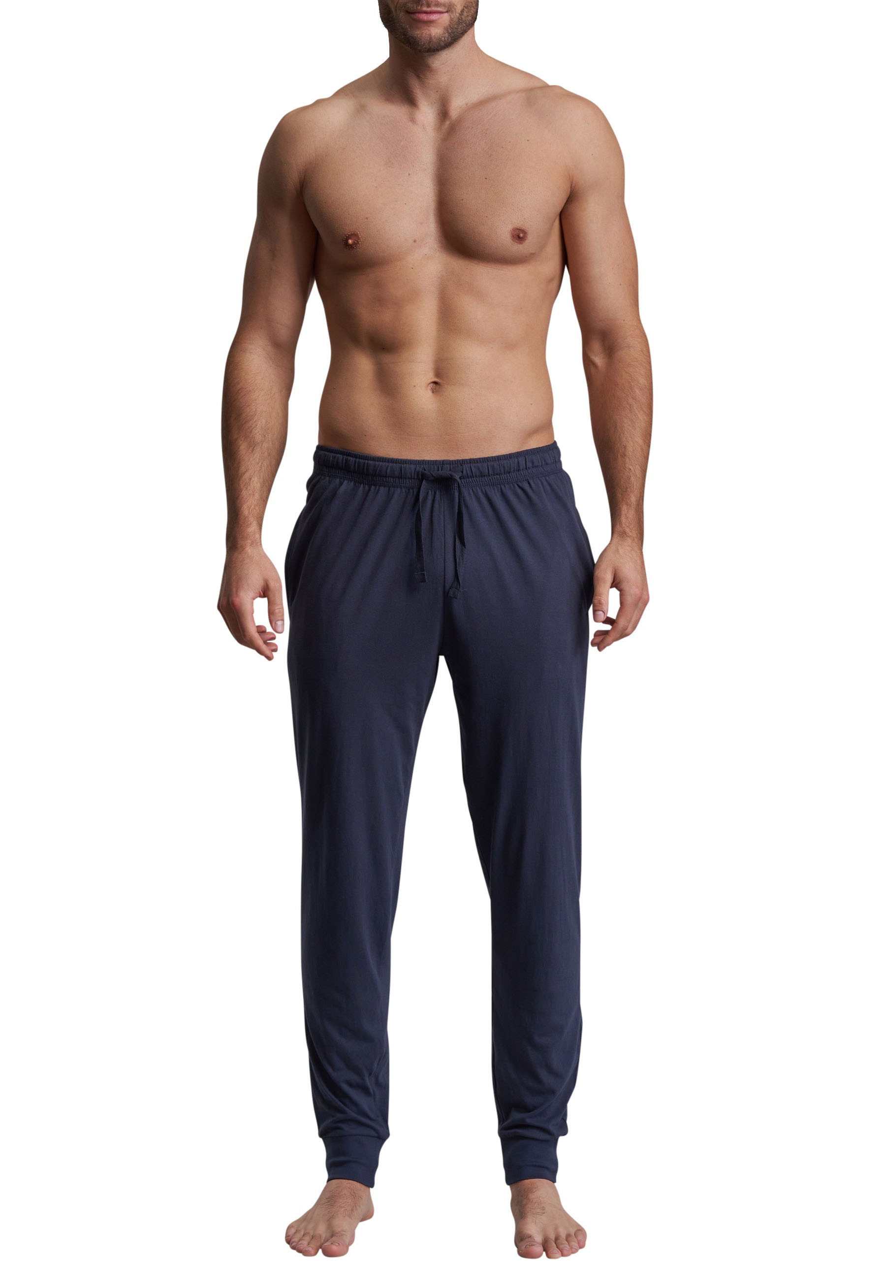 GÖTZBURG Loungehose "New York", 100% Baumwolle, Seitentaschen, bequem, basi günstig online kaufen