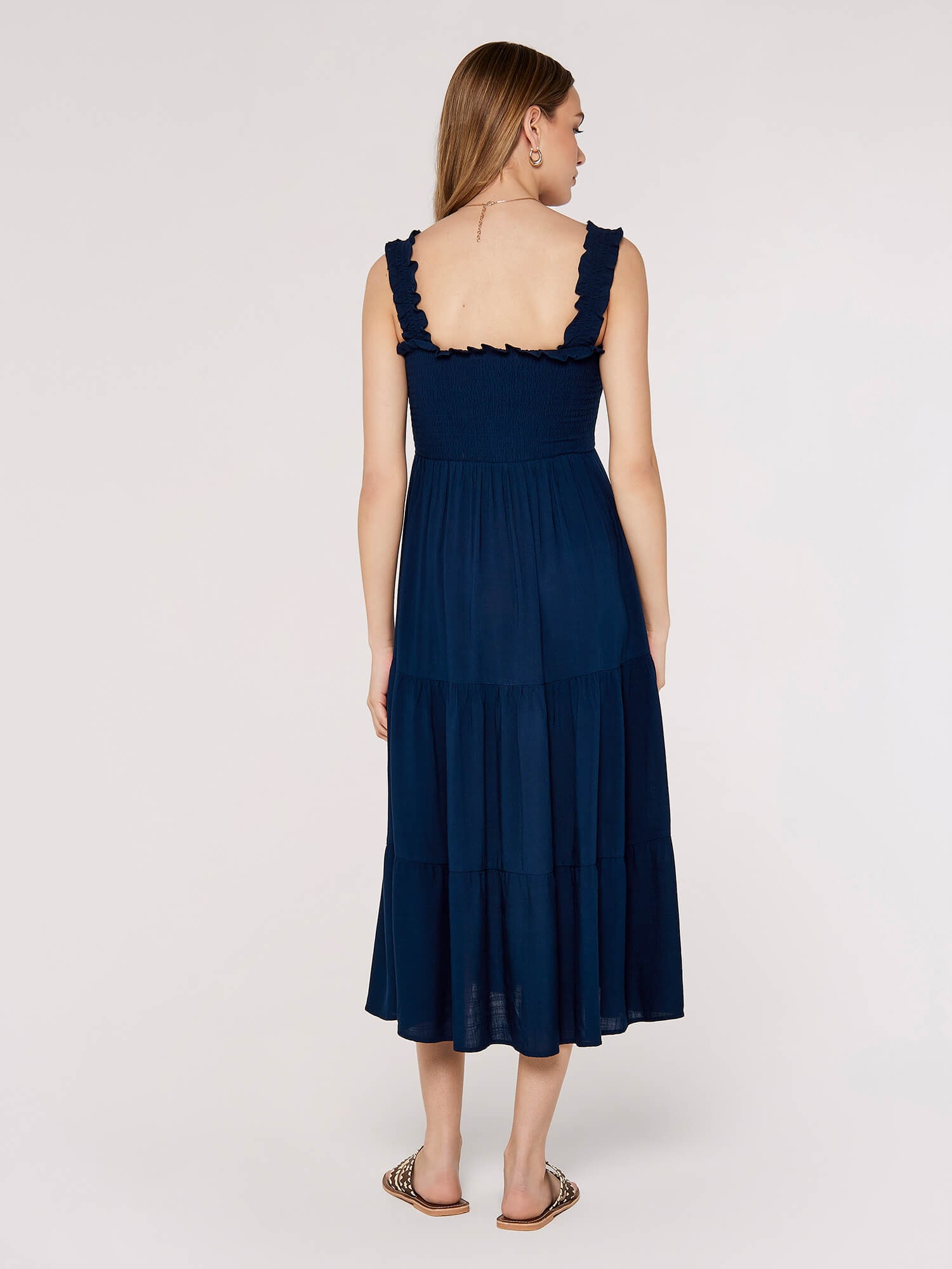 Apricot Midikleid »Midikleid« mit Smockdetails