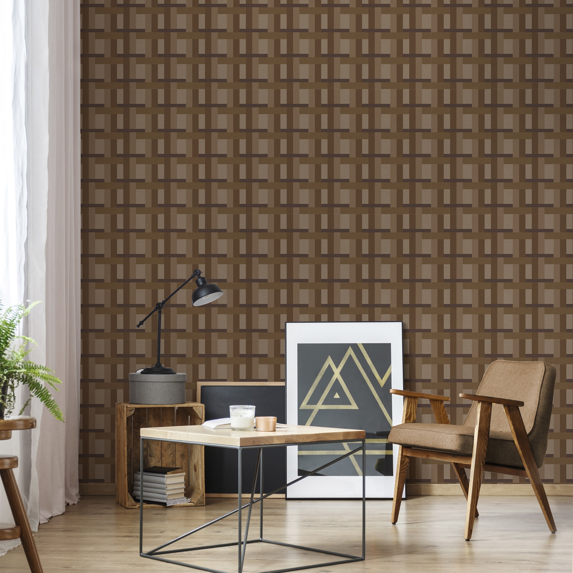 Superfresco Easy Vliestapete »Perfect Symmetry« 3D-Optik geprägt 10mx52cm (ca. 5m2)