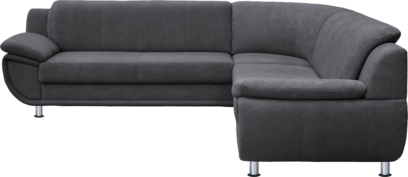 TRENDMANUFAKTUR Ecksofa "Rondo wahlweise mit Schlaffunktion, bequeme Armleh günstig online kaufen