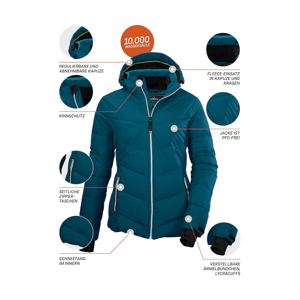 Killtec Skijacke »KSW 289 WMN SKI JCKT«