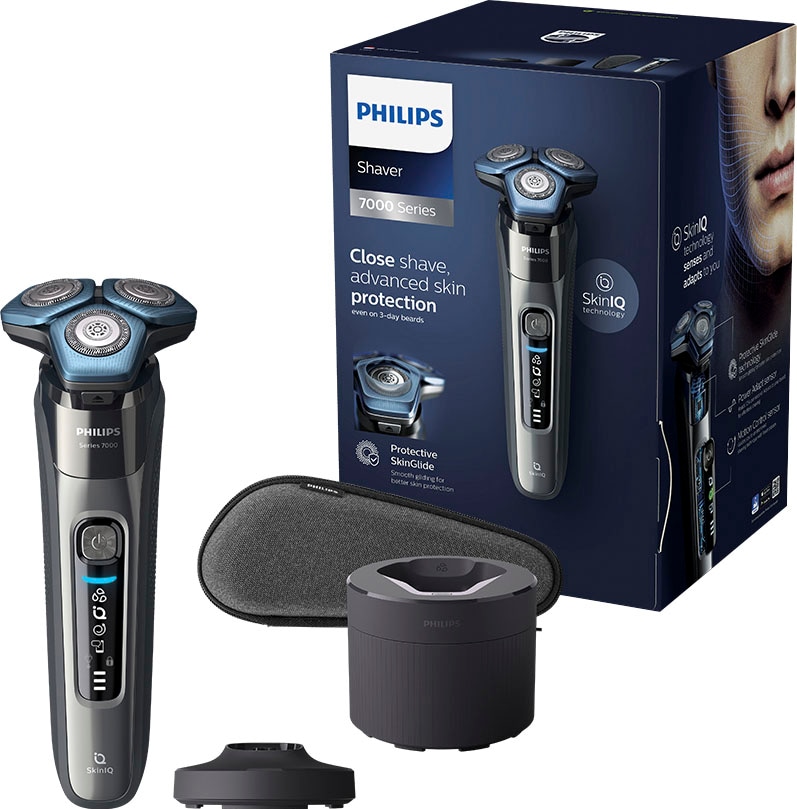 Philips Elektrorasierer »Series 7000 S7788/55«, Reinigungsstation, mit SkinIQ  Technologie bestellen | BAUR