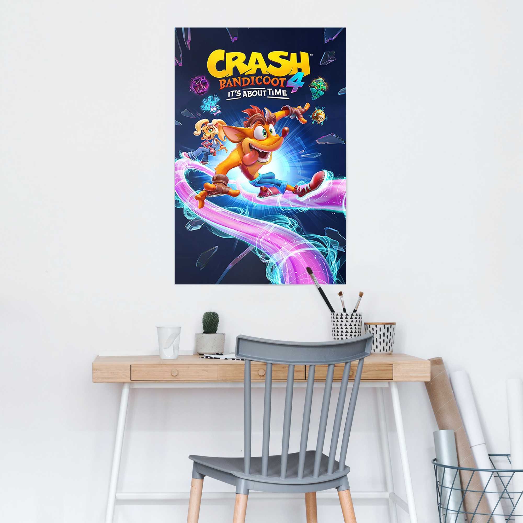 Reinders! Poster »Crash Bandicoot 4 - ride«