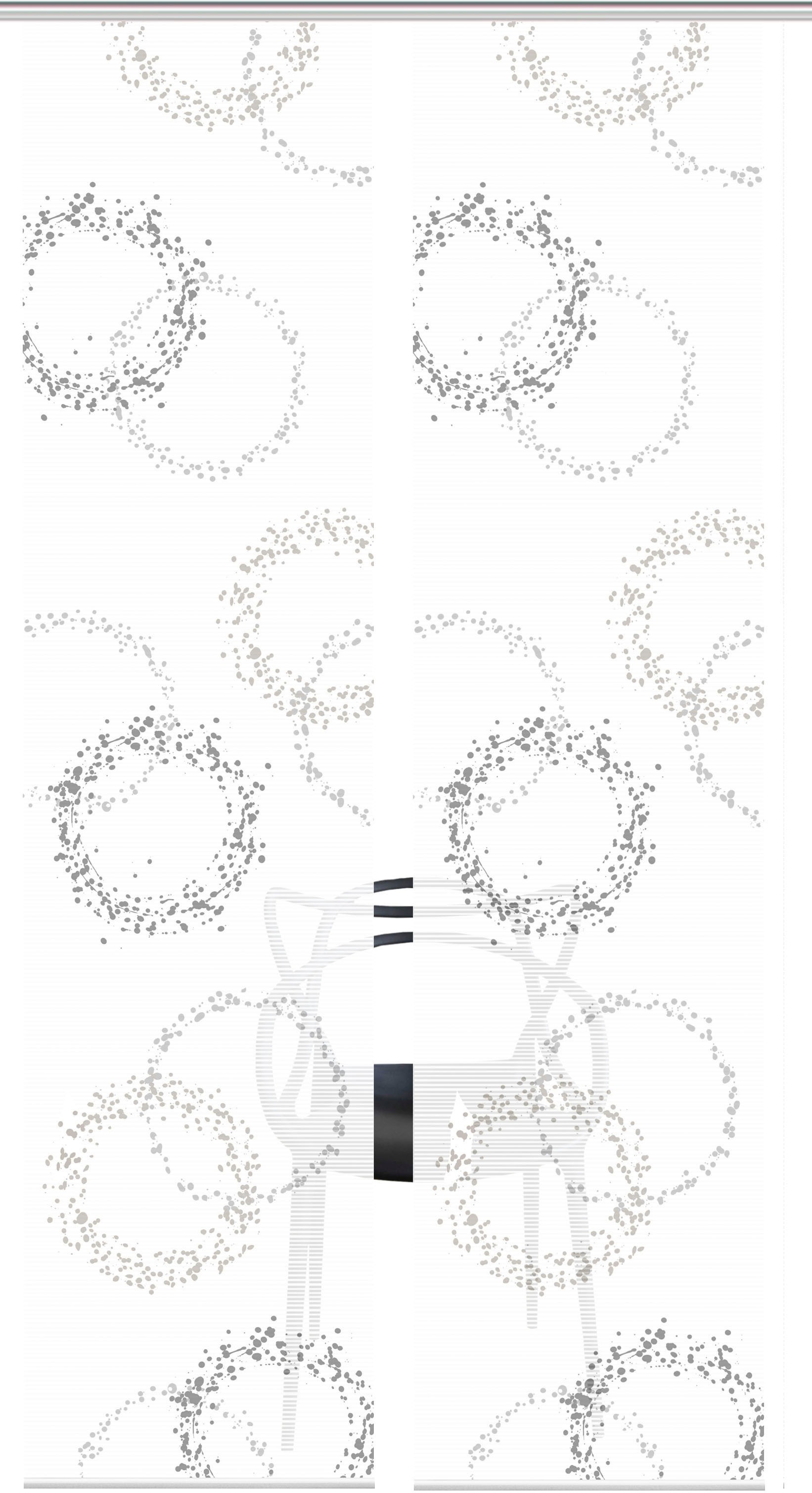 Vision S Schiebegardine "AINUR 2er SET" Paneelwagen 2 Stk. tlg. Schiebevorh günstig online kaufen