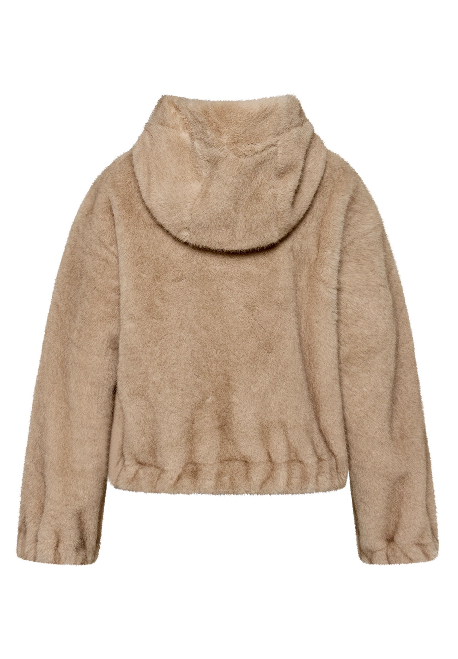 Gil Bret Plüschjacke »Damen mit Kapuze« mit Kapuze