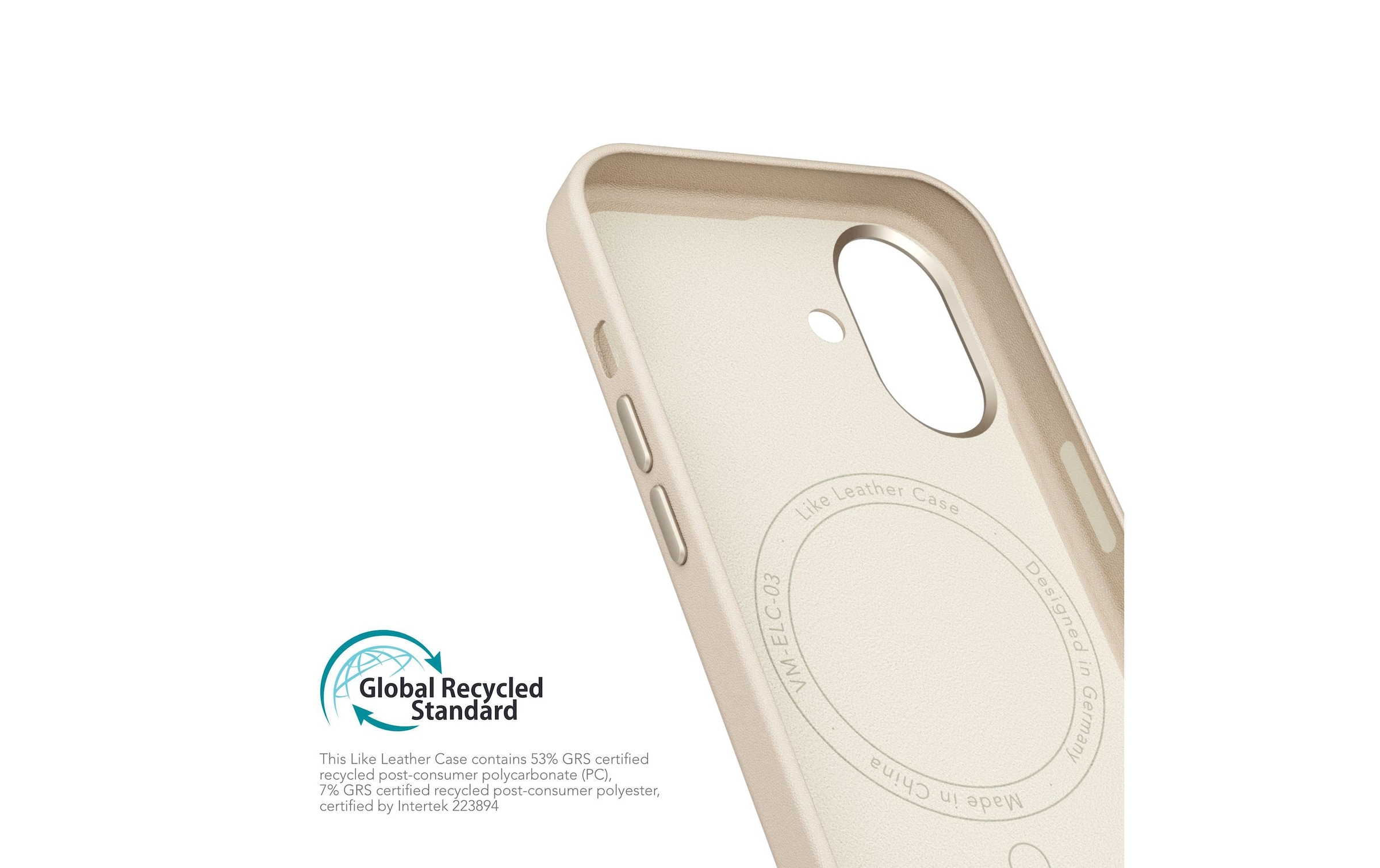 VONMÄHLEN Backcover »Like Leather iPhone 16« iPhone 16