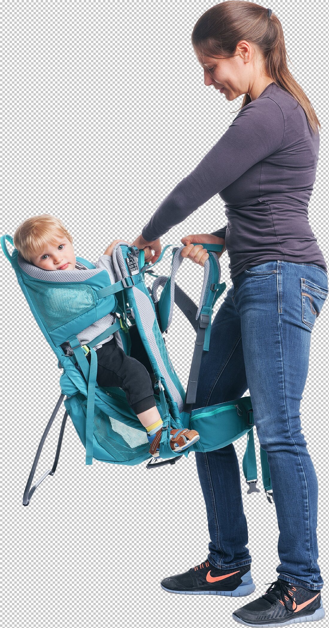 deuter Babytrage »Kid Comfort Active SL« Kindertrage, ergonomisches Design