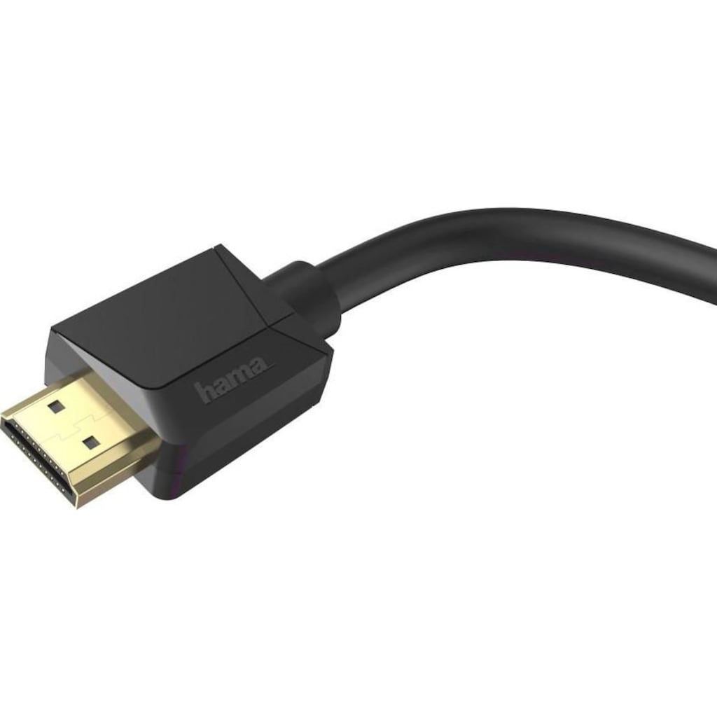 Hama HDMI-Kabel »Ultra High Speed HDMI™-Kabel, Stecker - Stecker, 8K, 2m, vergoldet«, HDMI, 200 cm