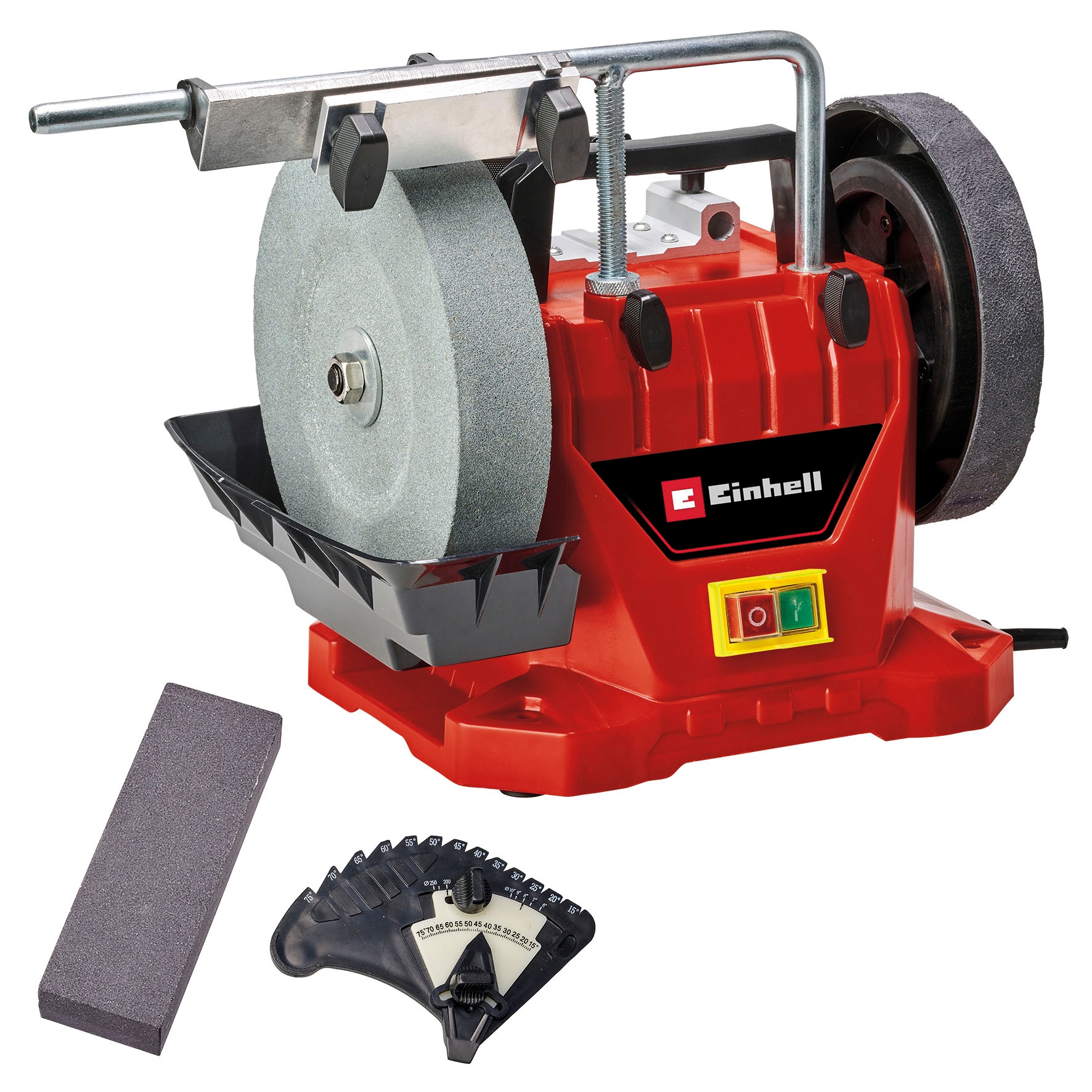 EINHELL Doppelschleifer "Nass-Schleifer TC-WG 200", B:26,3cm H:32,4cm L:35cm, rot, Schleifmaschinen