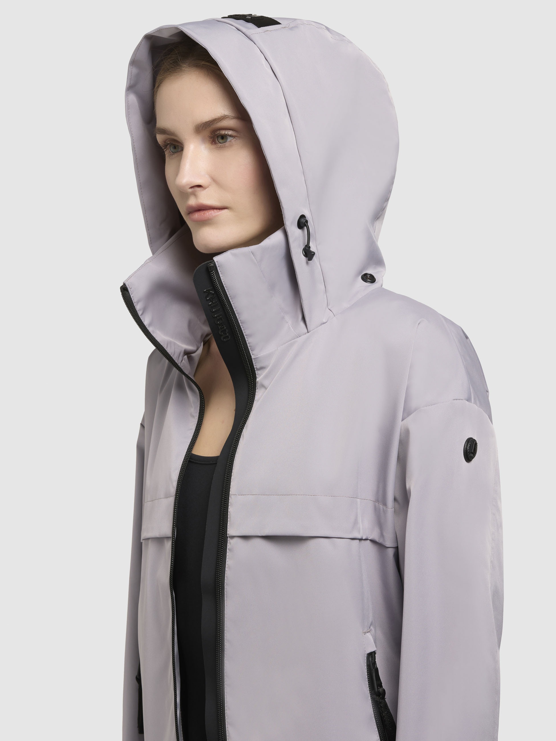 khujo Anorak »RAIBE«, mit Kapuze