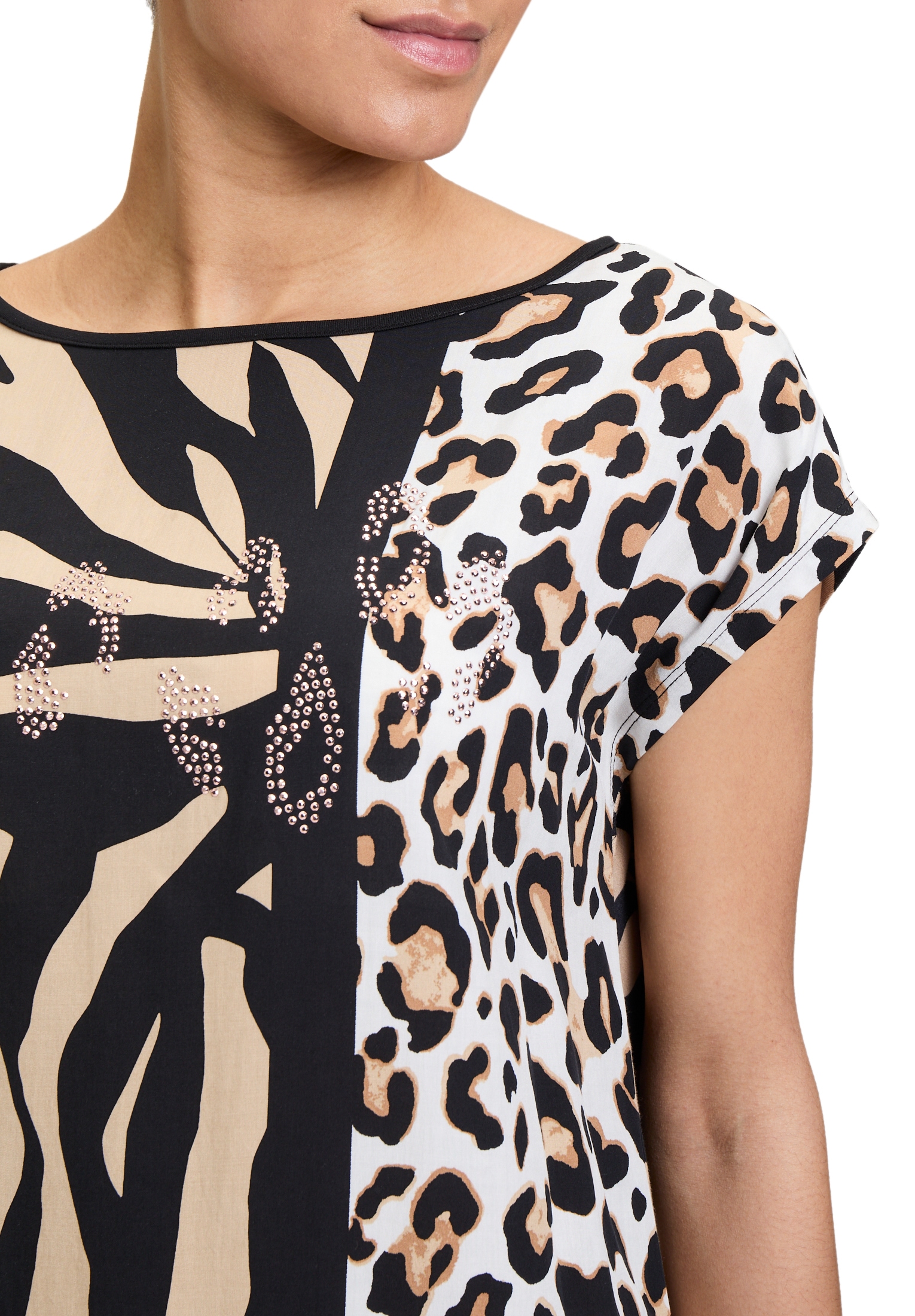 Betty Barclay Kurzarmshirt »Betty Barclay Damen Casual-Shirt mit Aufdruck«, (1 tlg.), Druck