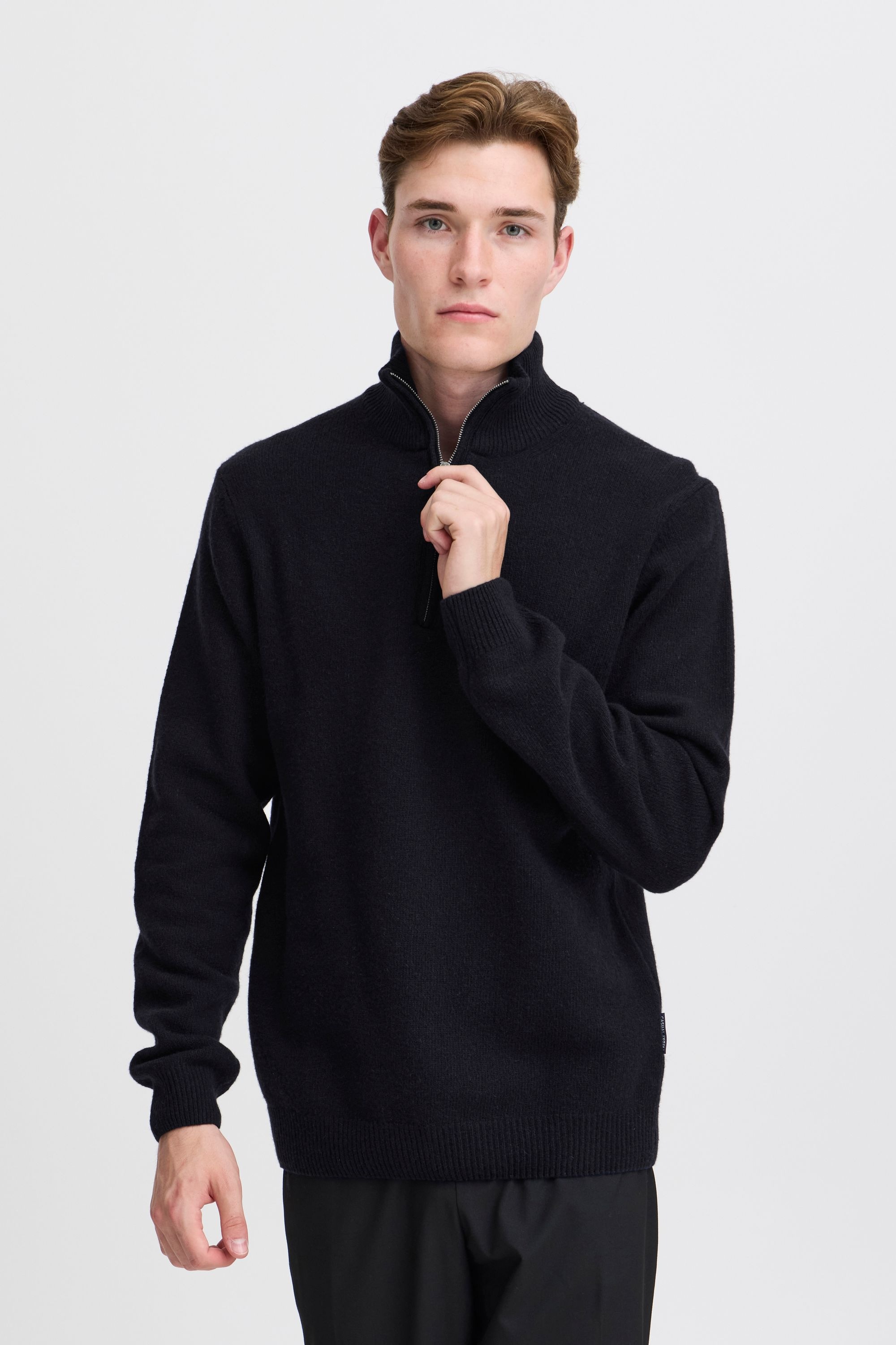 Casual Friday Troyer »Troyer CFKARL halfzip lambswool knit«