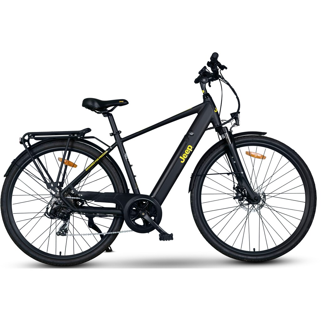 Jeep E-Bikes E-Bike »TMR 7000«, 7 Gang, Heckmotor 250 W, (mit Akku-Ladegerät)