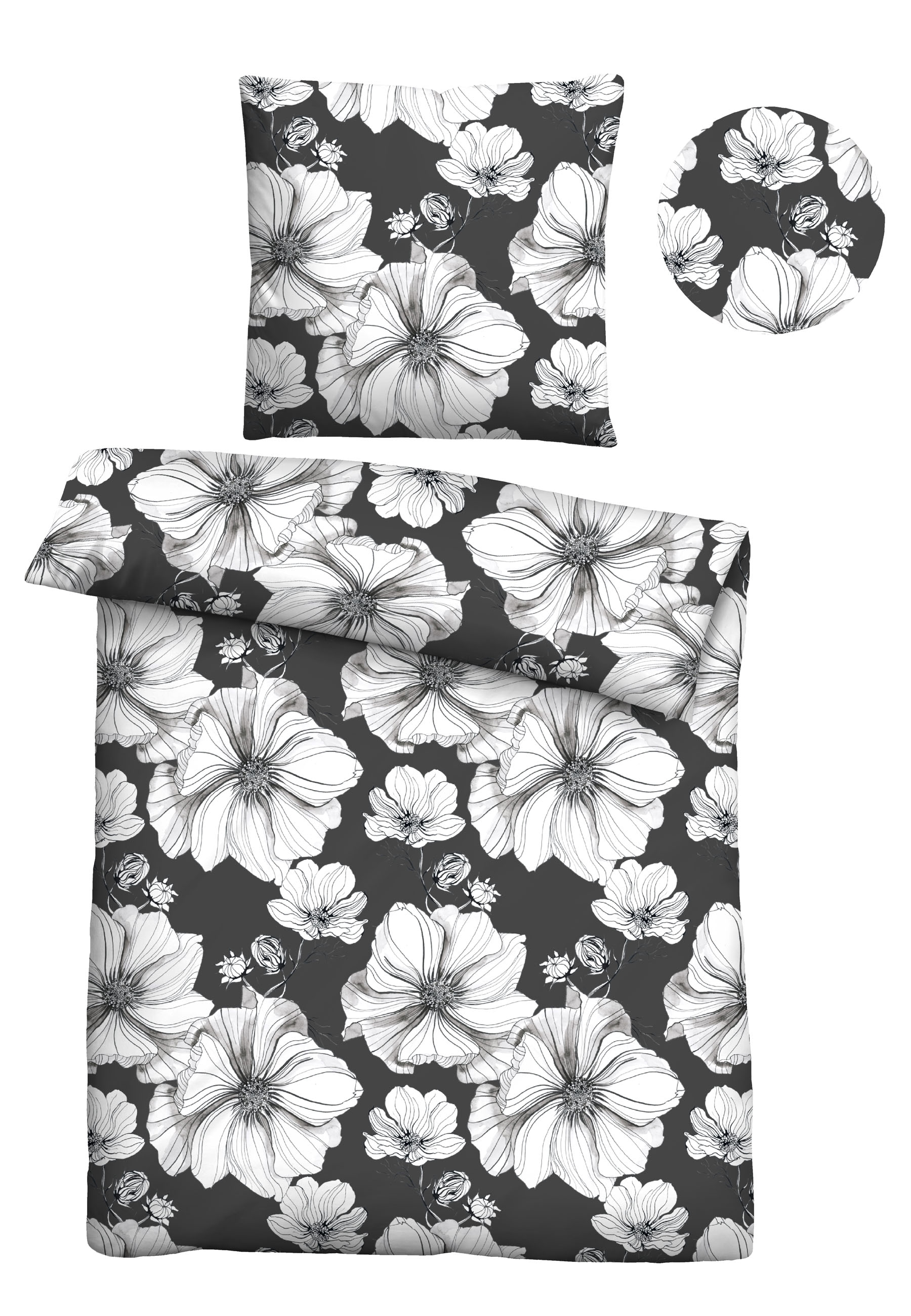 Castell - Markenbettwäsche Bettwäsche "0040751" 2 Stk. hautsympathisch, 100 günstig online kaufen