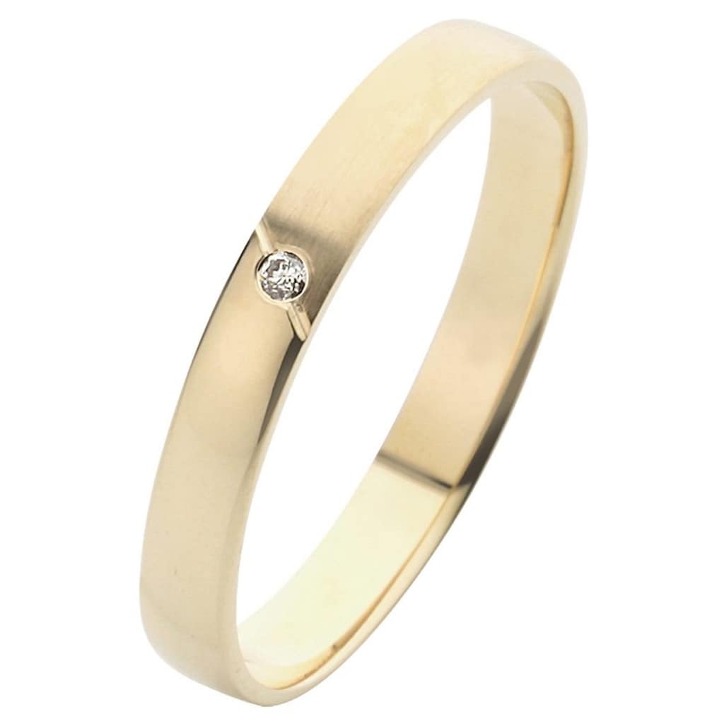 Firetti Trauring »Schmuck Geschenk Gold 375 Hochzeit Ehering Trauring "LIEBE"«