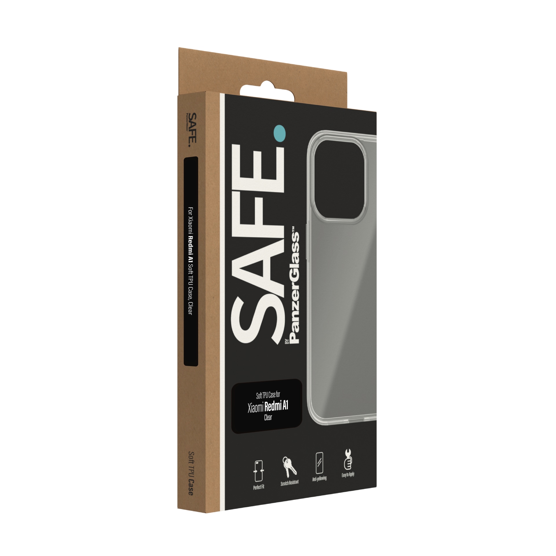 SAFE by PanzerGlass Displayschutzglas »SAFE. by PanzerGlass, Case f. Xiaomi Redmi Go 2«