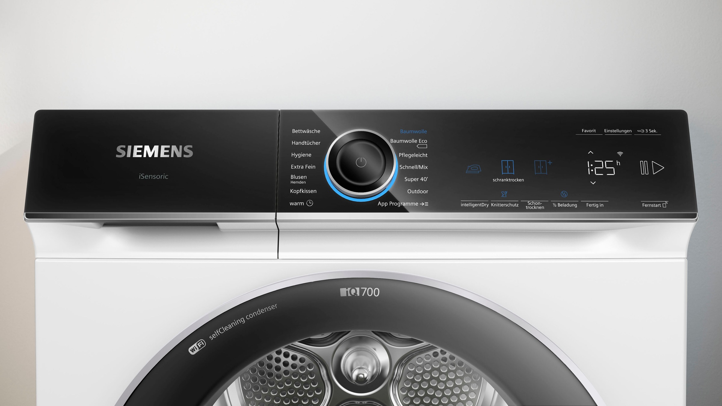 SIEMENS Wärmepumpentrockner "WQ45B2B40" 9 Selbstreinigender Kondensator, in günstig online kaufen