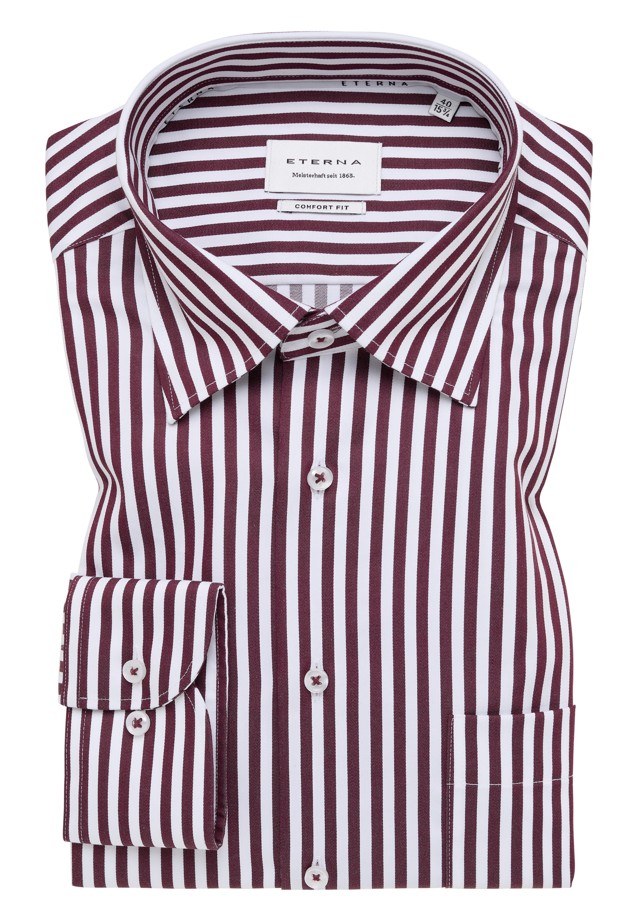 Eterna Langarmhemd »COMFORT FIT«, NON IRON (bügelfrei)