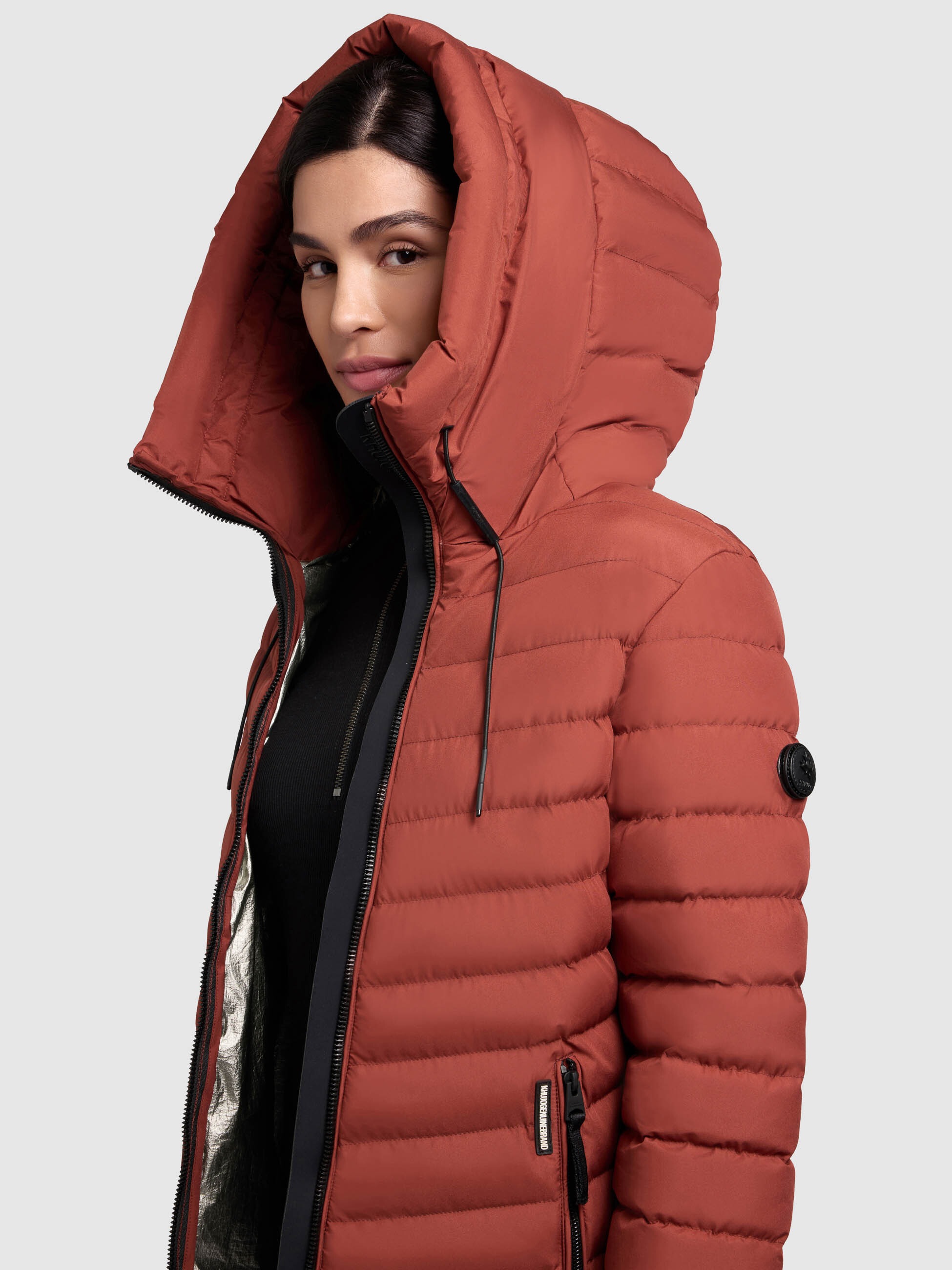 khujo Steppjacke »PACE«, mit Kapuze