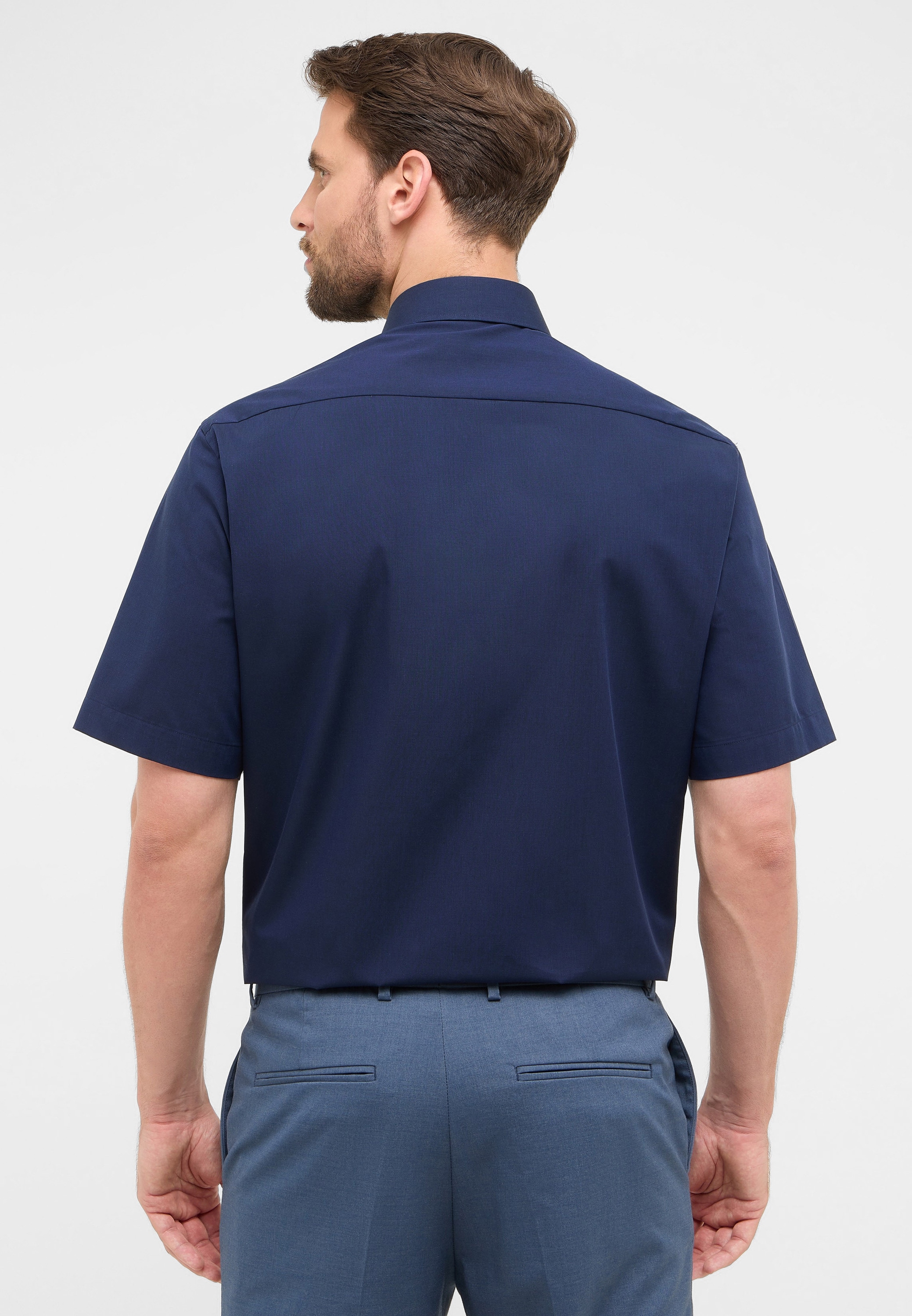 Eterna Kurzarmhemd, NON IRON (bügelfrei)