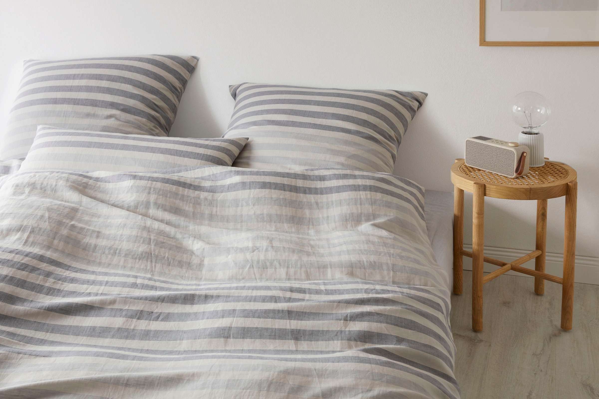 Elegante Bettwäsche »Clear«, angenehmes Hautgefühl