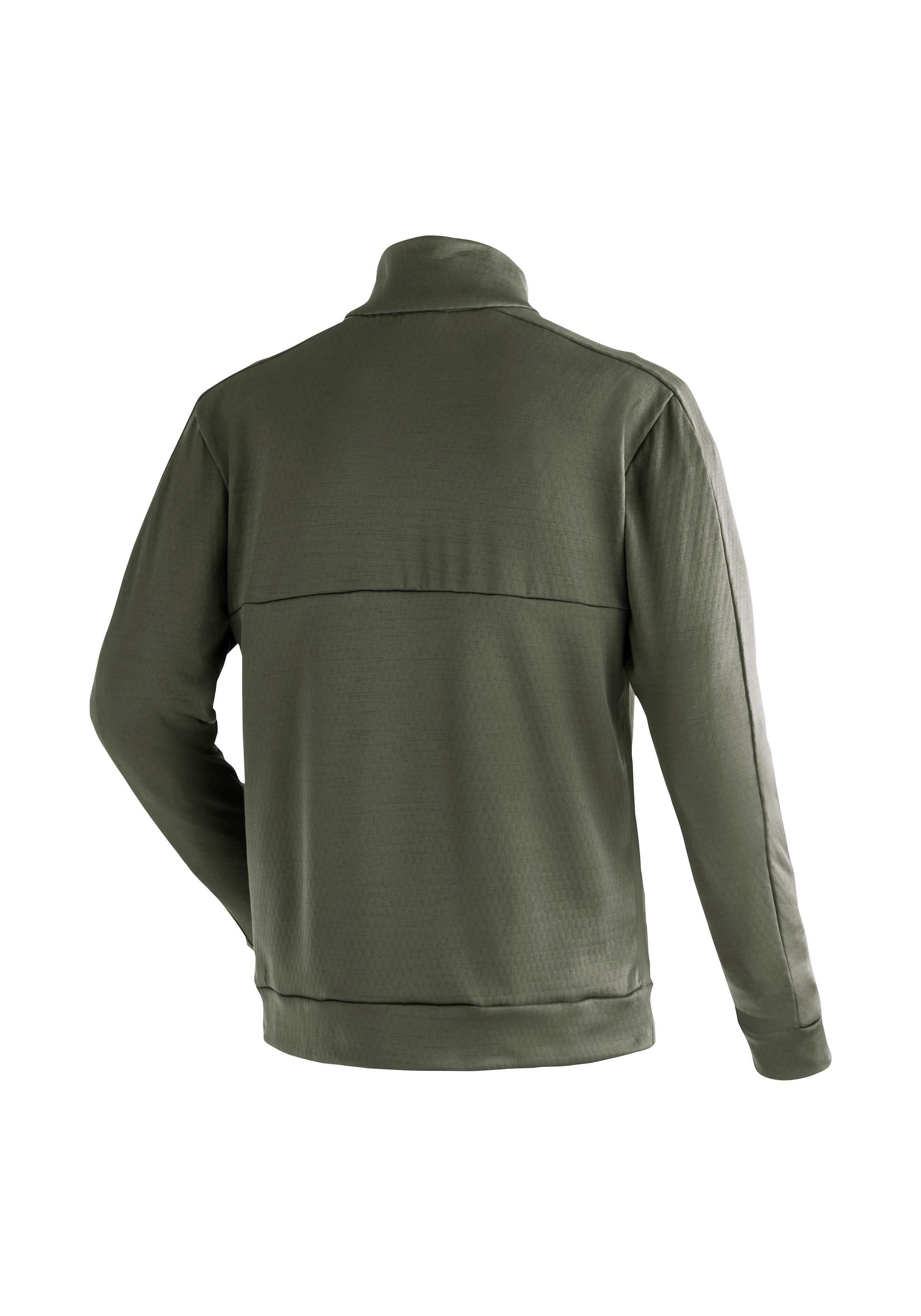 Thumbnail - Maier Sports Funktionsshirt "Granni M", Herren Midlayer-Jacke, atmungsaktiv und schnelltrocknend, Fleece-Jacke