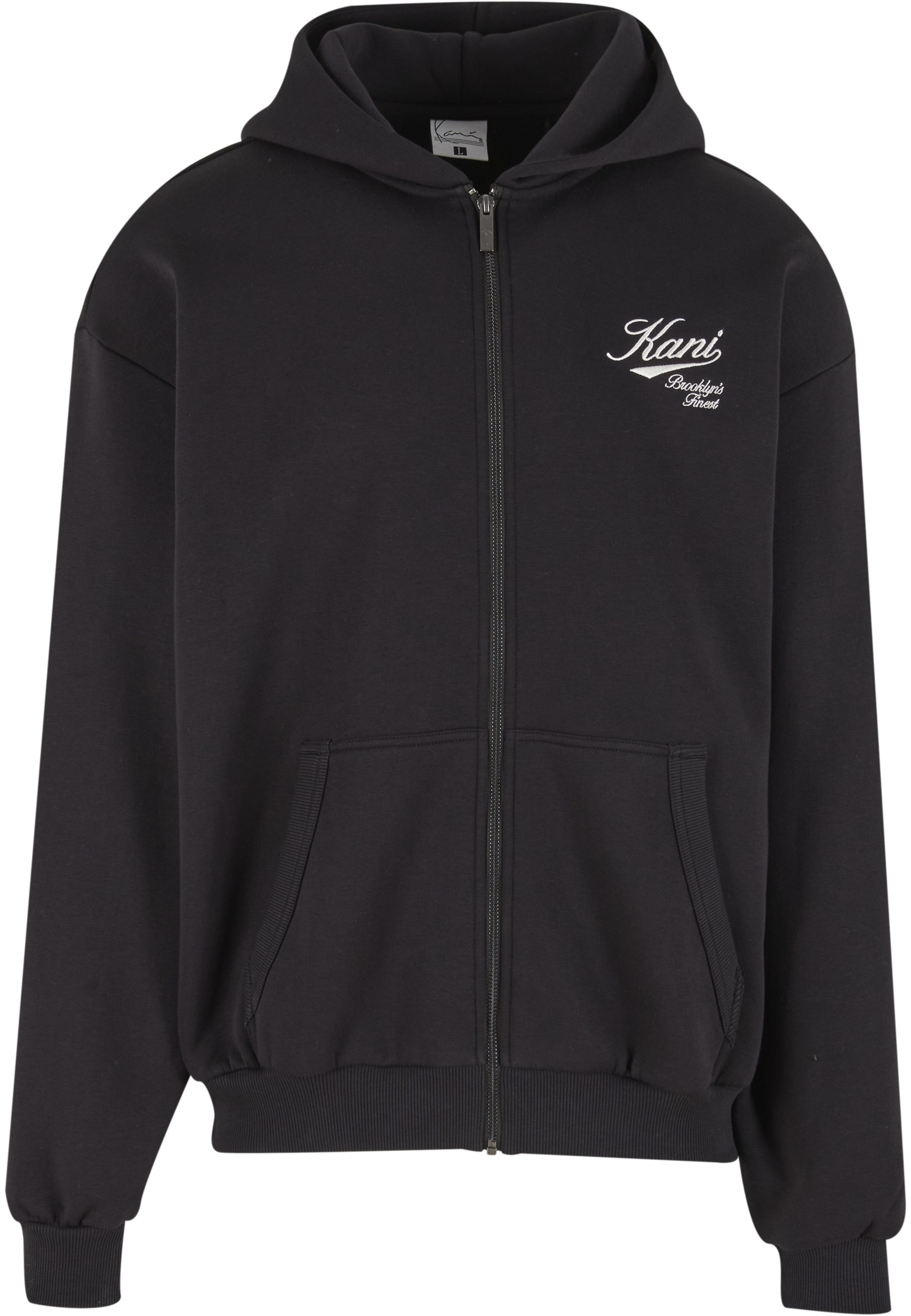 Karl Kani Neopren-Hoodie "Karl Kani Cursive Varsity Oversized Zip Hoodie" 1