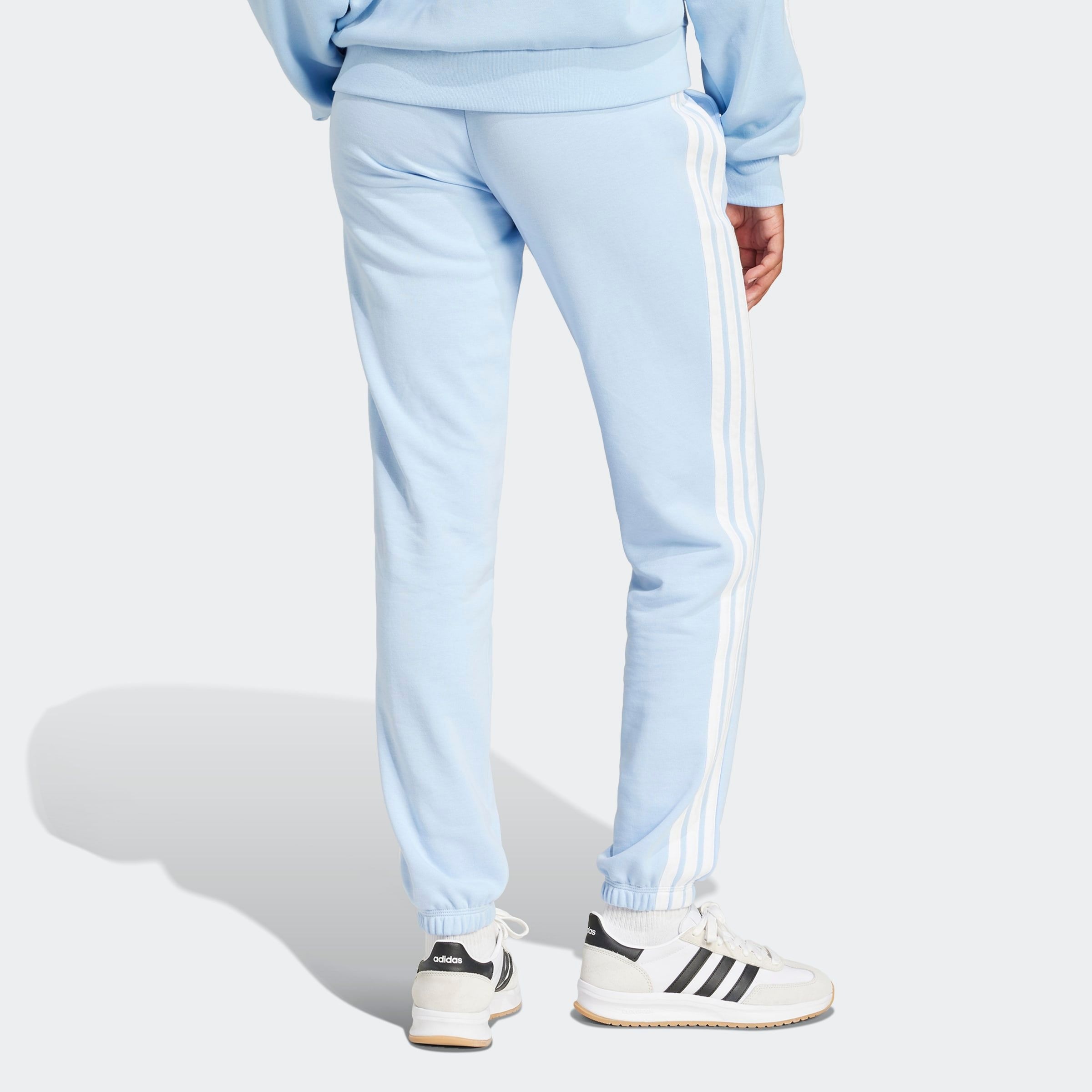 adidas Sportswear Sporthose »W 3S FT CF PT«, (1 tlg.), aus weichem French Terry Material