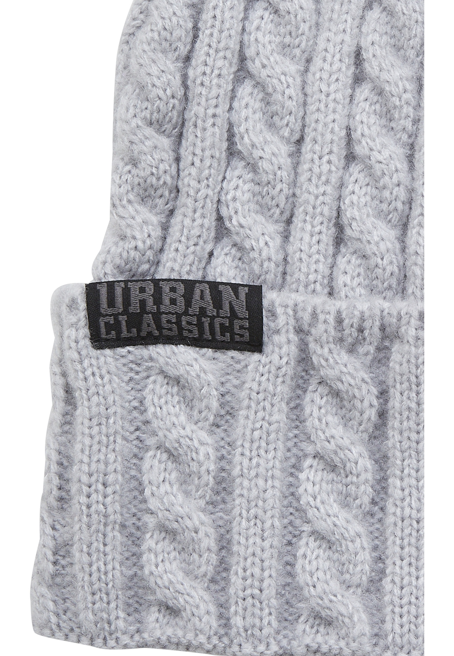 URBAN CLASSICS Beanie »Urban Classics Unisex Cable Knit Beanie« 1 Stk.