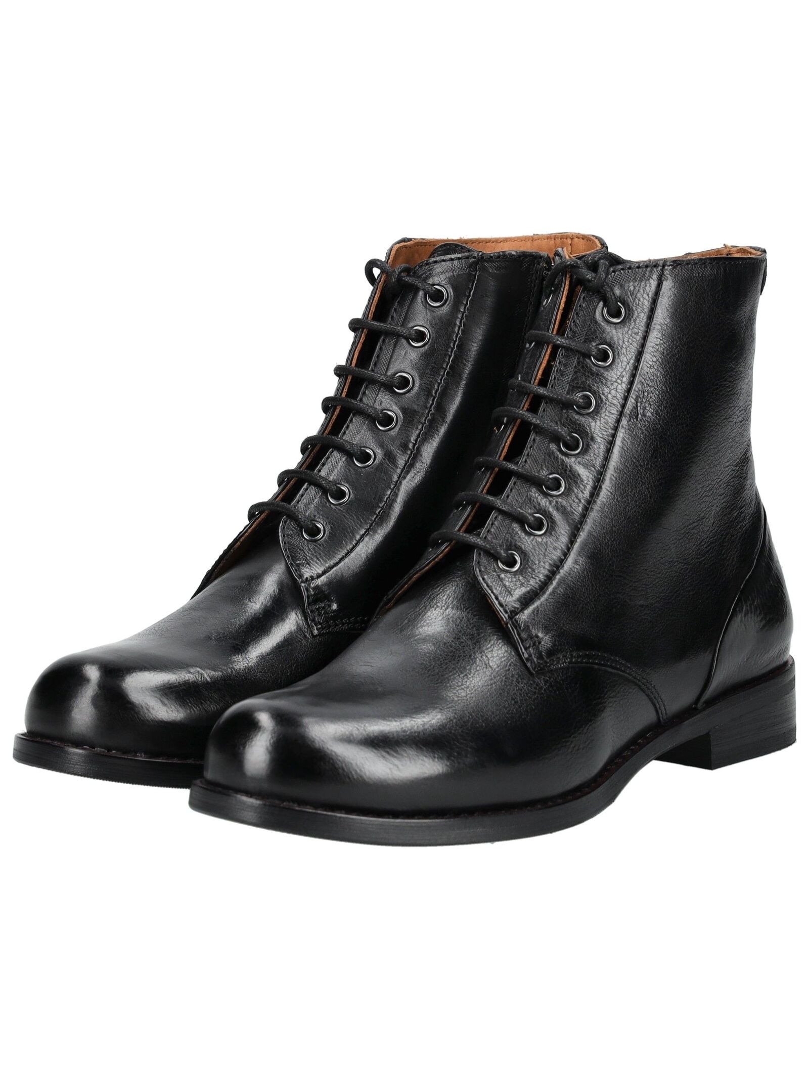 Everybody Schnürstiefelette »Everybody Stiefelette Glattleder«