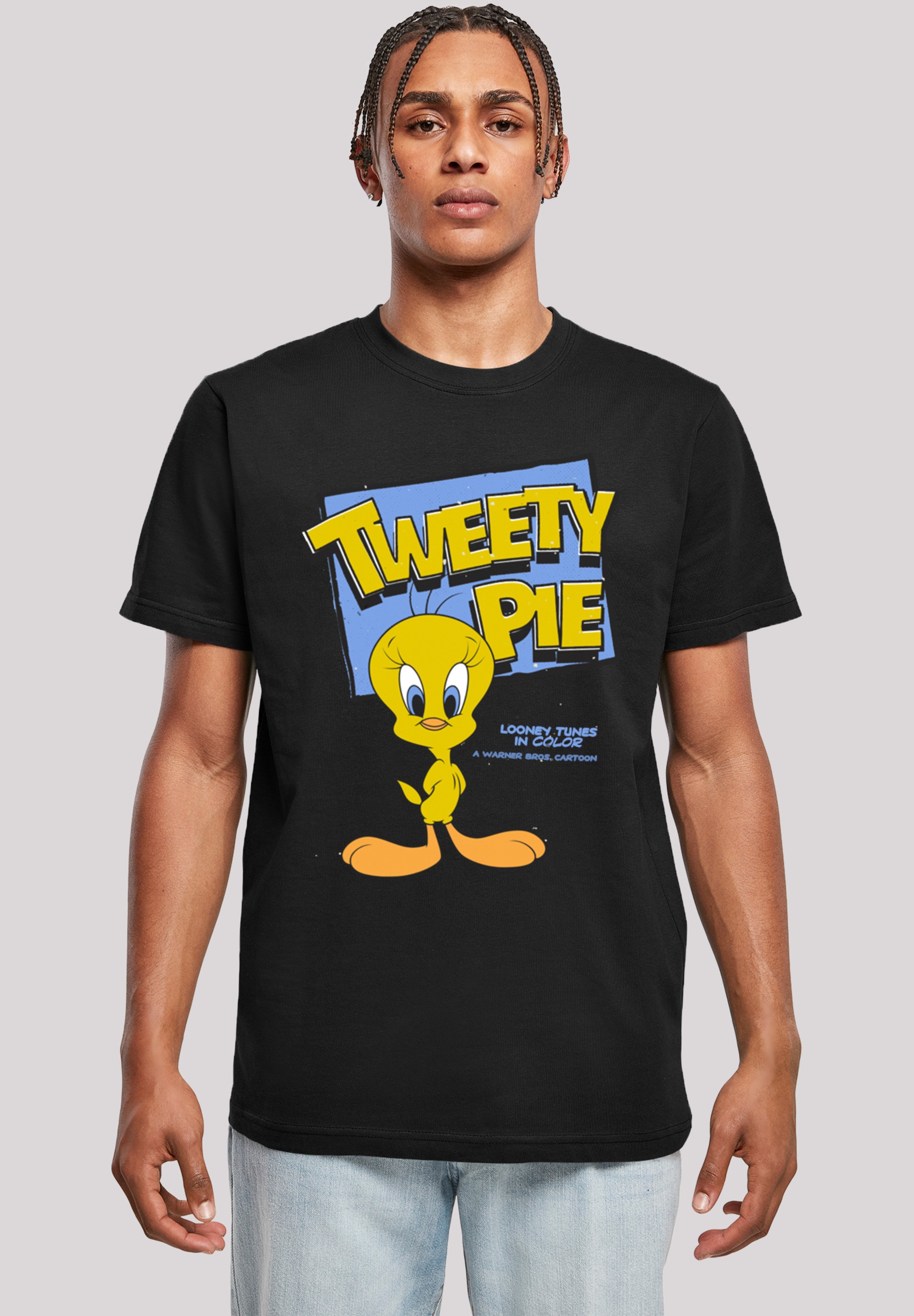 F4NT4STIC T-Shirt "Looney Tunes Classic Tweety Pie", Herren,Premium Merch,R günstig online kaufen