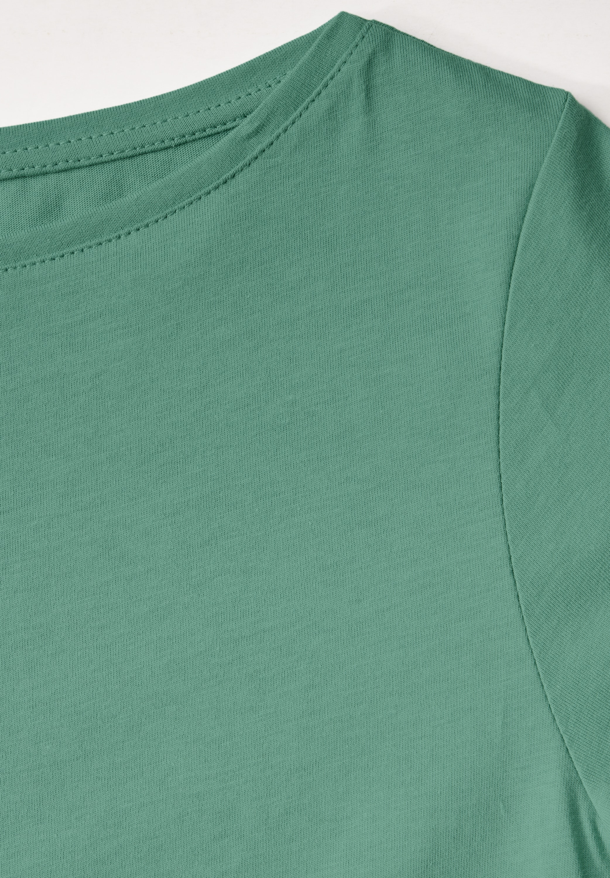 STREET ONE Langarmshirt, aus reiner Baumwolle