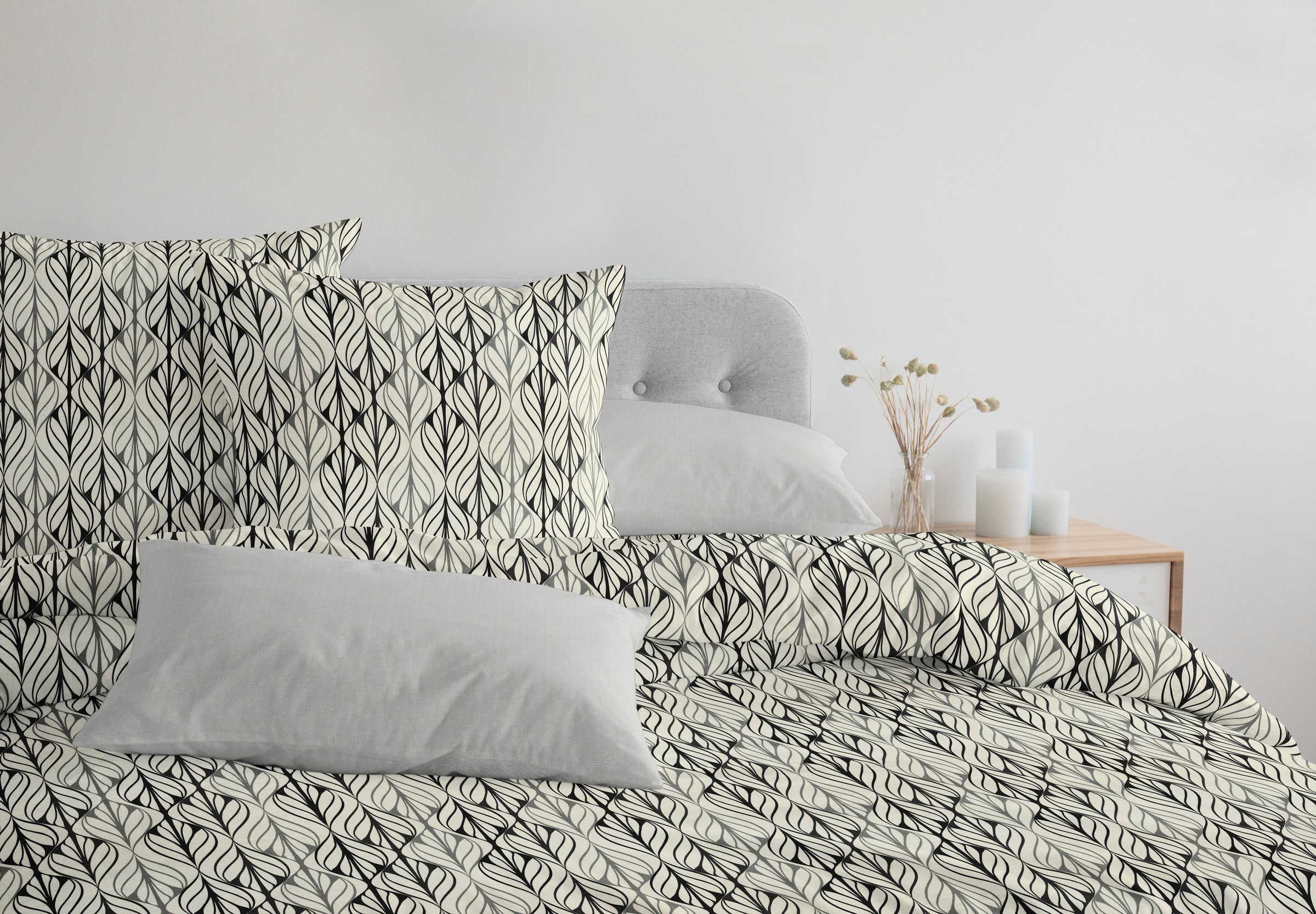 Thumbnail - Adam Bettwäsche "Leinenbettwäsche Wave" 2 Stk. tlg. aus 73% Leinen & 27% Bio-Baumwolle, 2 teilig - Leinenbettwäsche