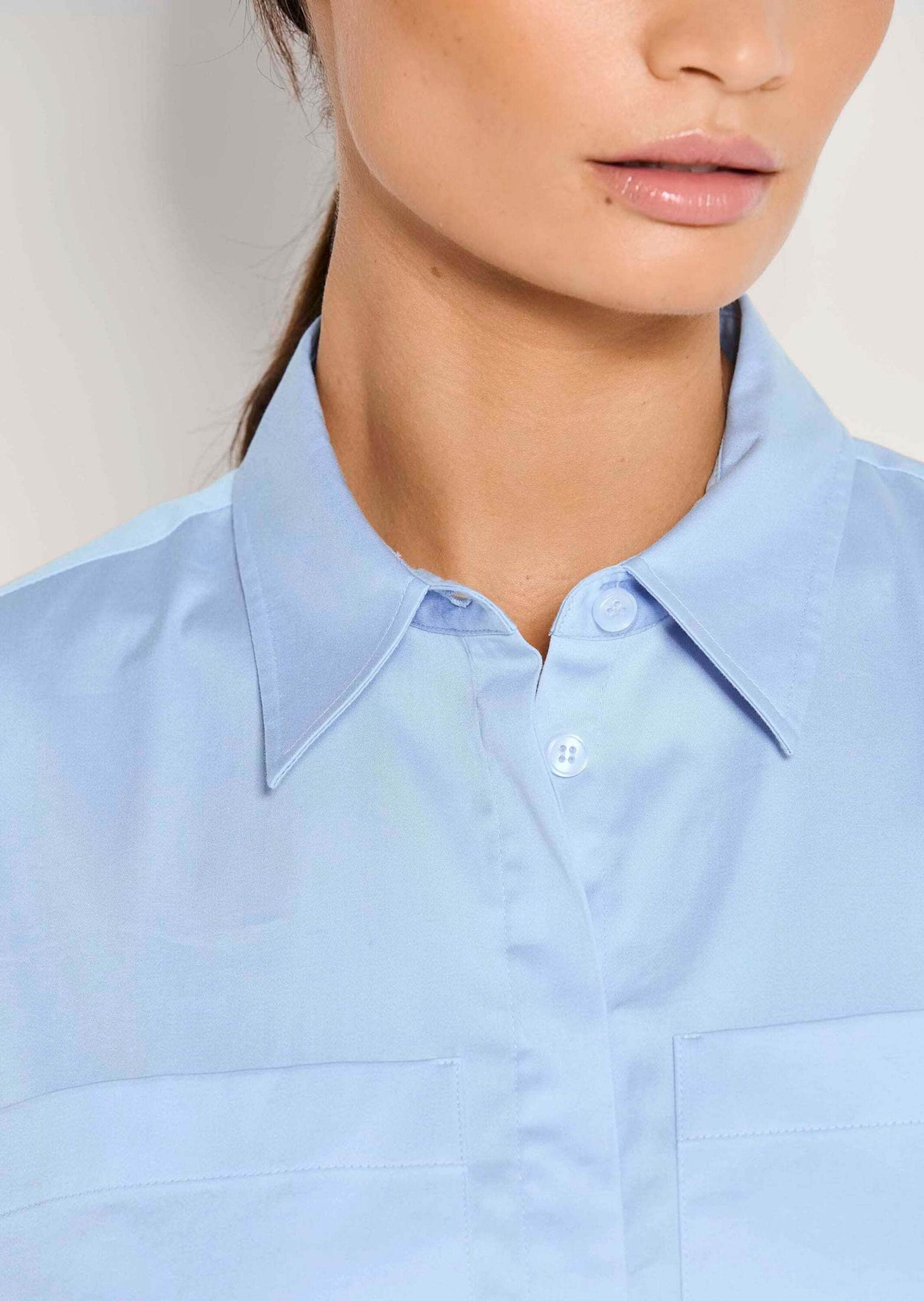 MADELEINE Hemdbluse »Bluse Lange Oversize-Bluse«