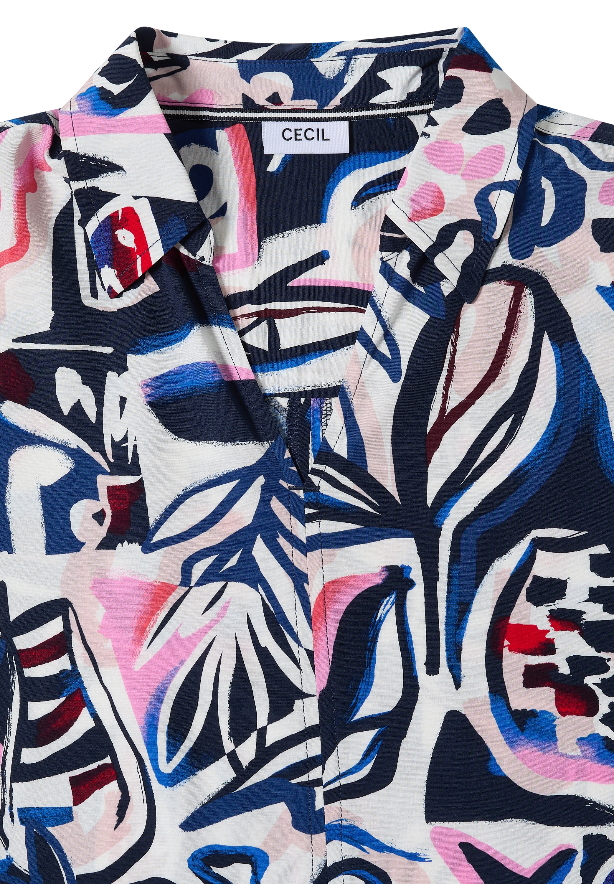 Cecil Midikleid Ohne Taschen aus Viskose