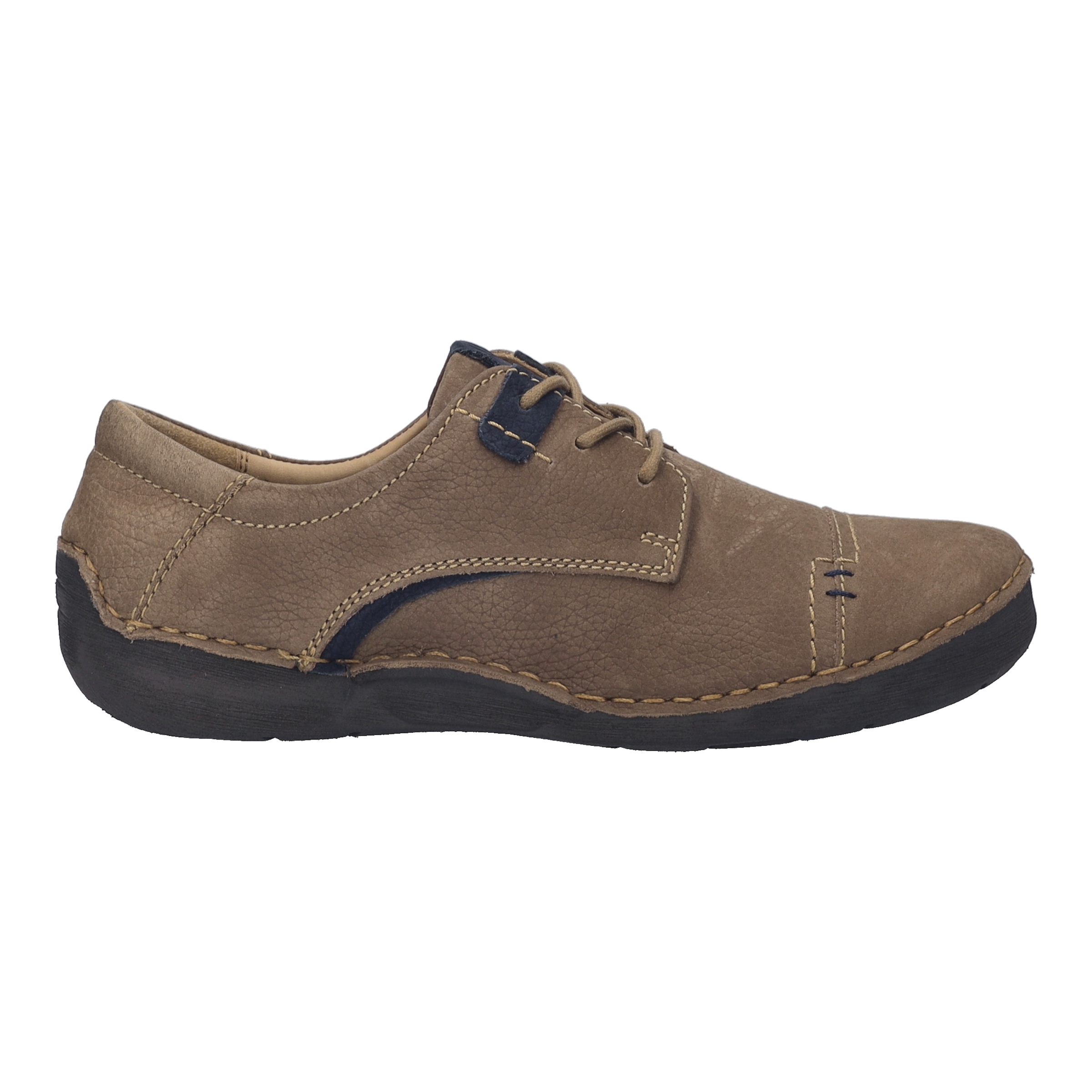 Josef Seibel Schnürschuh »Fergey 41«  , Freizeitschuh, Halbschuh, Komfortschuh mit Wechselfußbett, G-Weite