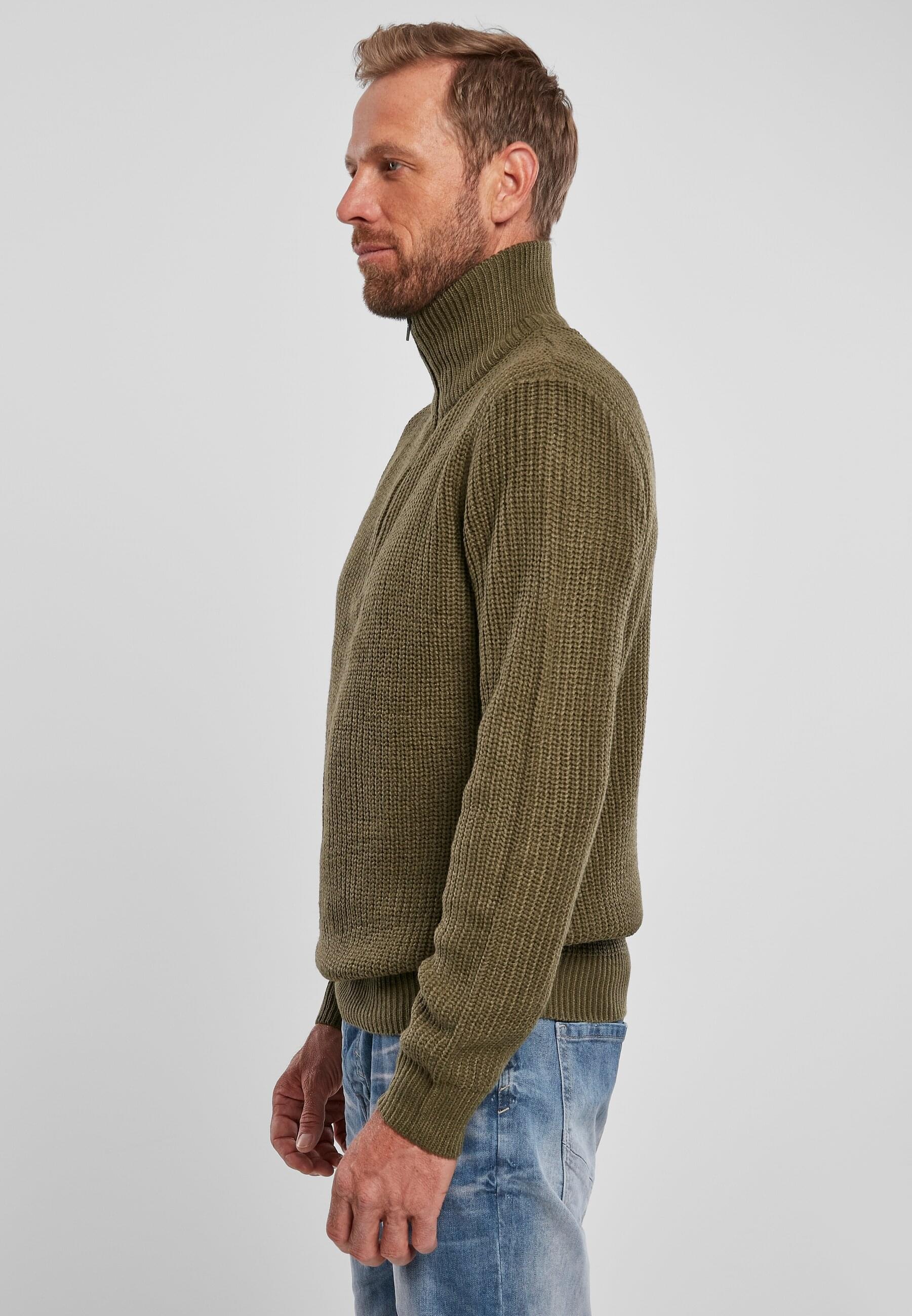 Brandit Rundhalspullover »Brandit Herren Marine Troyer« 1 Stk. tlg.