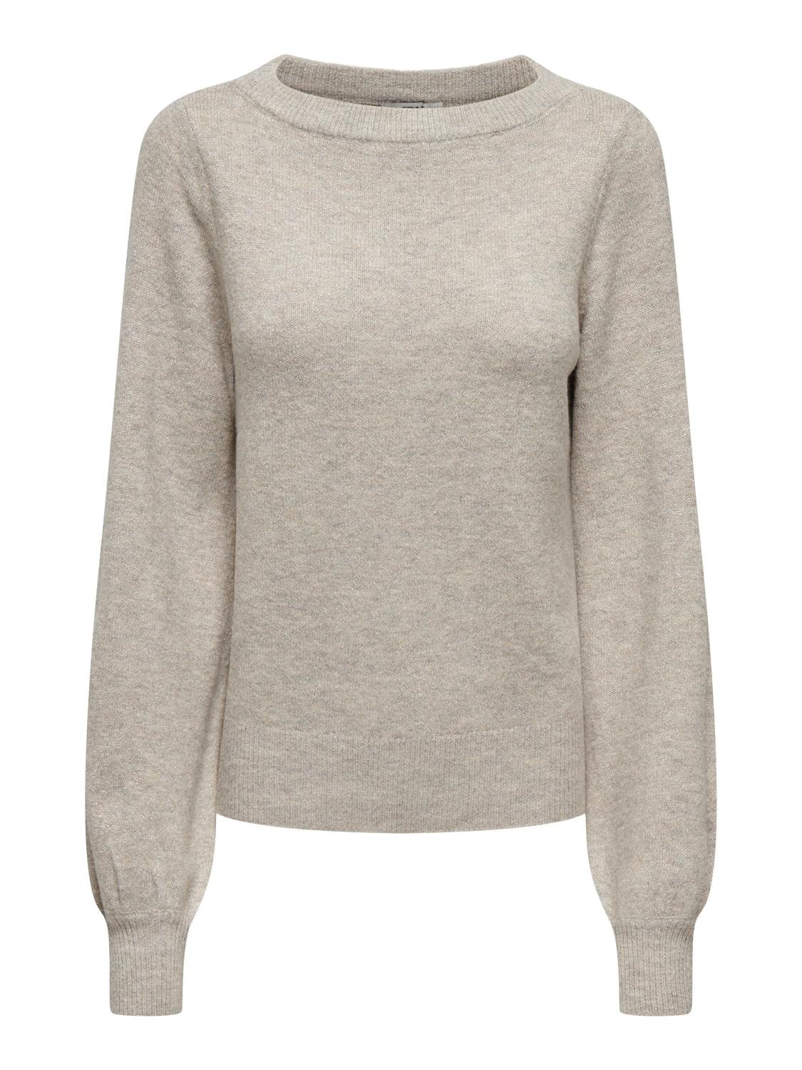 JDY Strickpullover »JDYRUE GLITTER L/S BOAT PULLOVE KNT NOOS«, mit Glitzer-Effekt