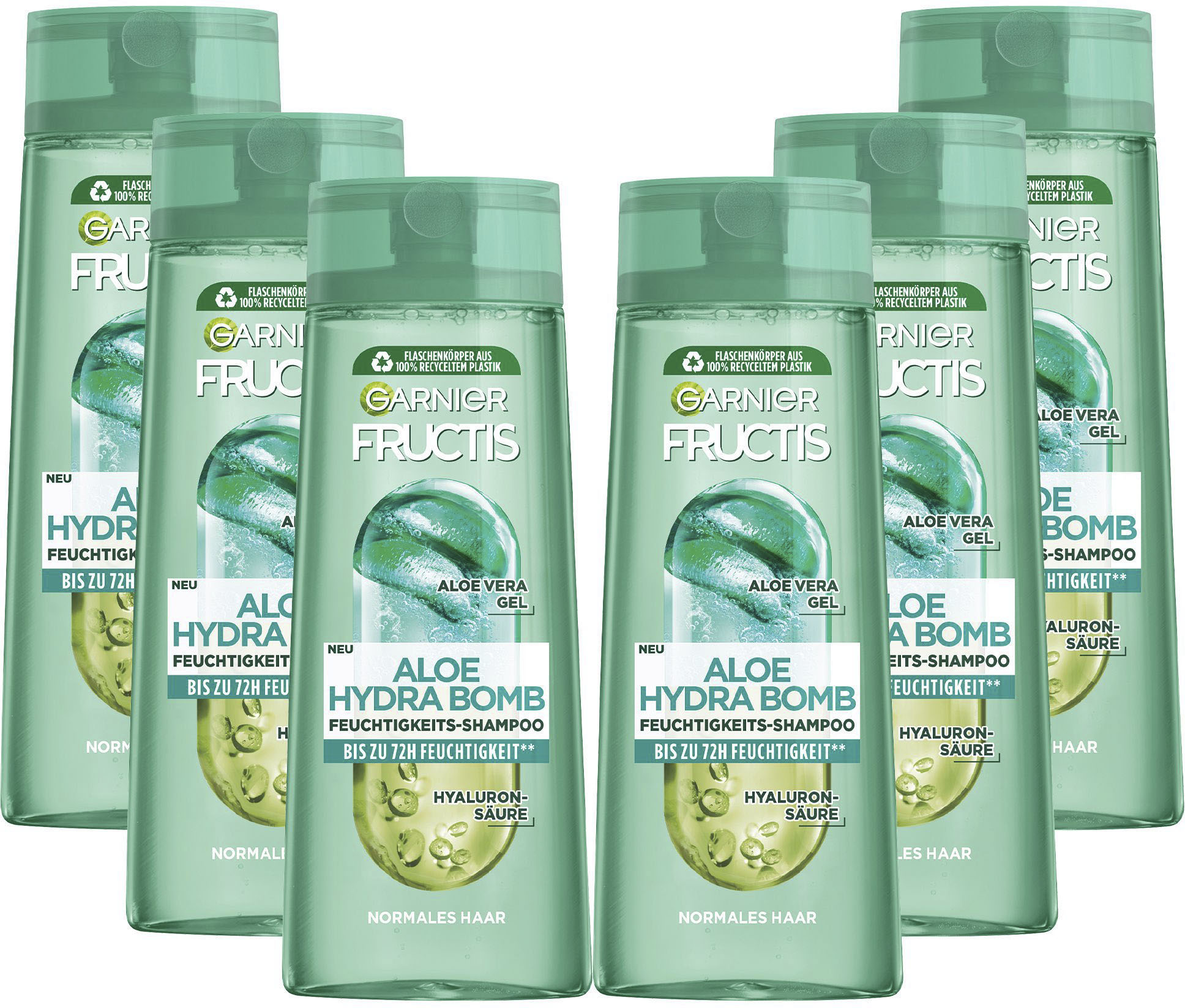 Thumbnail - GARNIER Haarshampoo "Garnier Fructis Aloe Hydra Bomb Shampoo" Für normales Haar
