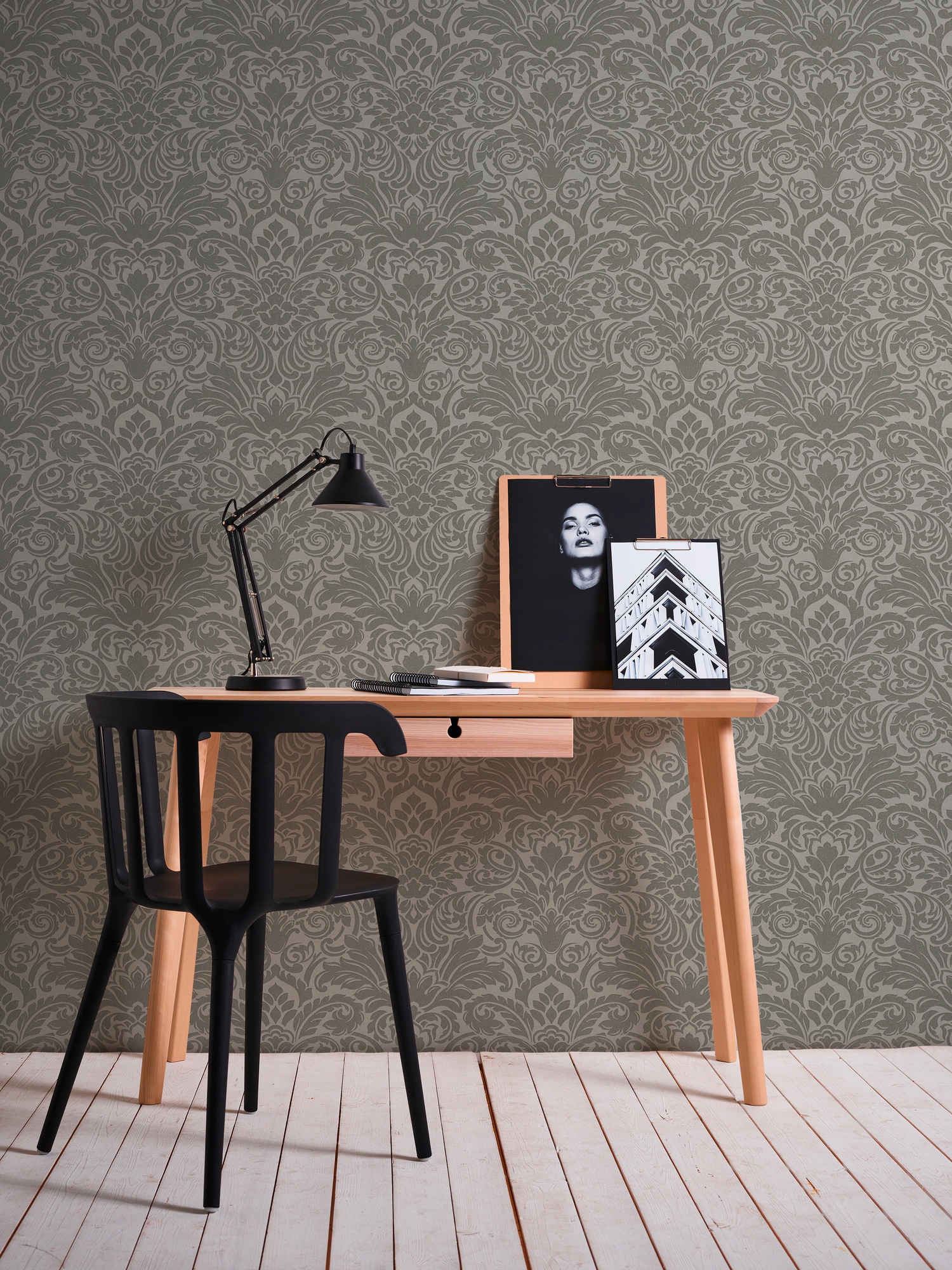 Architects Paper Vliestapete »Luxury wallpaper«, Barock-ornamental-gemustert, Ornament Tapete Barock Tapeten Wohnzimmer Schlafzimmer Küche modern