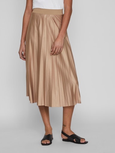 Vila Plisseerock "VINITBAN SKIRT - NOOS" Materialmix günstig online kaufen
